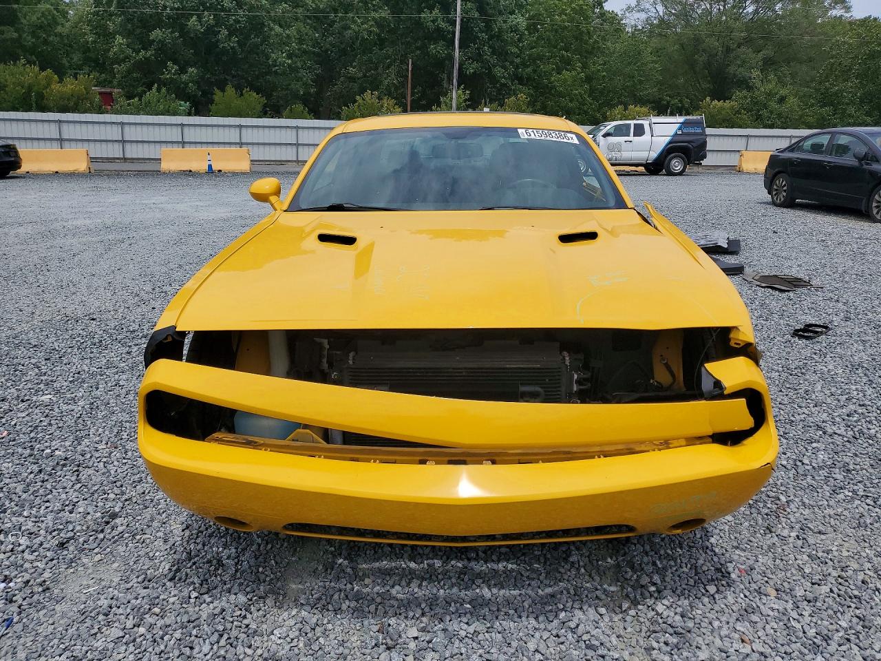 2012 Dodge Challenger Srt-8 Yellow vin: 2C3CDYCJ2CH229935