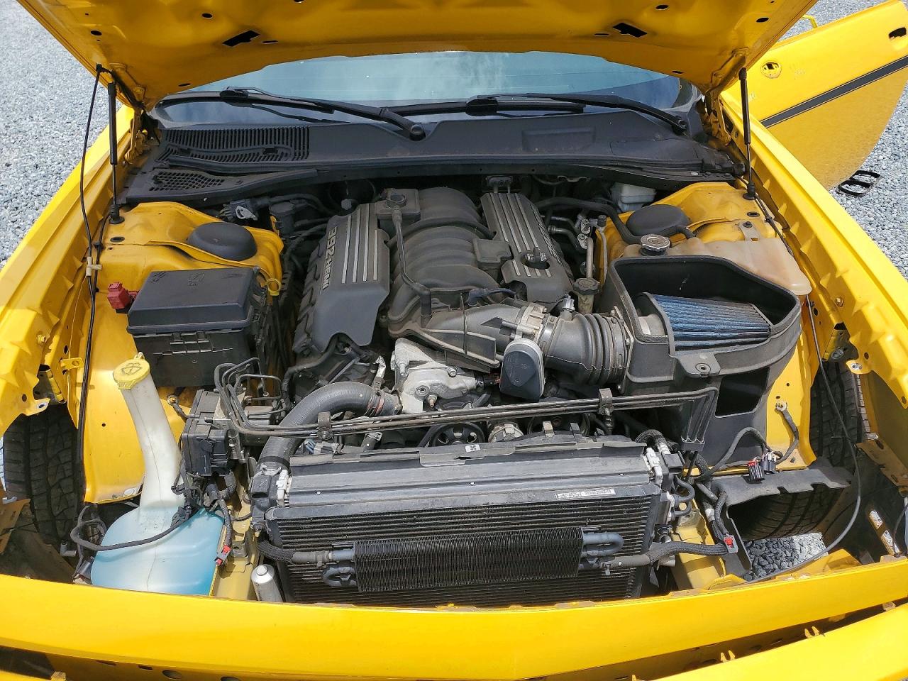 2012 Dodge Challenger Srt-8 Yellow vin: 2C3CDYCJ2CH229935