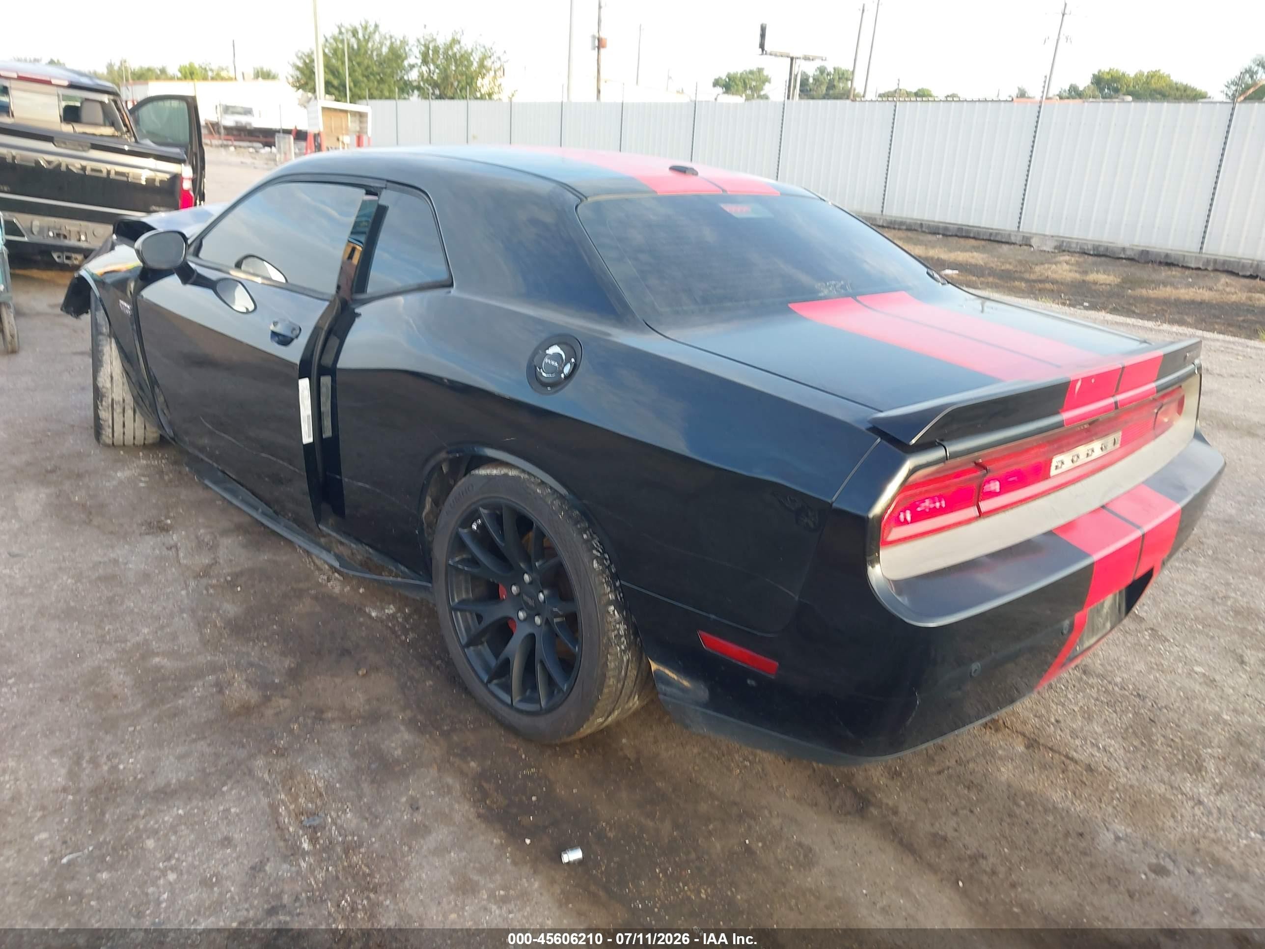 2013 Dodge Challenger Srt8 Black vin: 2C3CDYCJ3DH611408