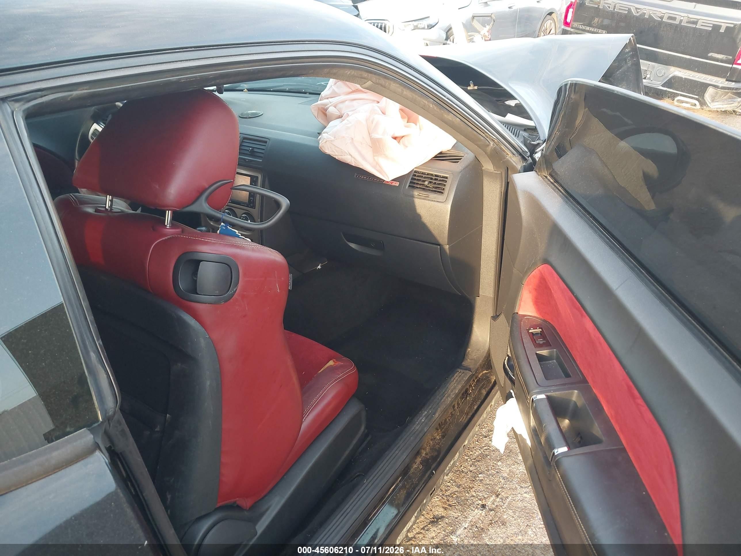 2013 Dodge Challenger Srt8 Black vin: 2C3CDYCJ3DH611408