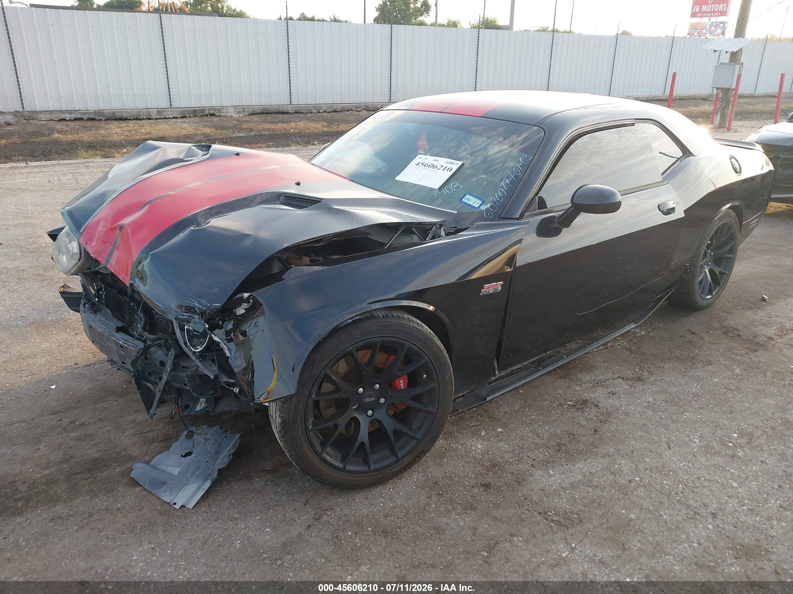 2013 Dodge Challenger Srt8 Black vin: 2C3CDYCJ3DH611408