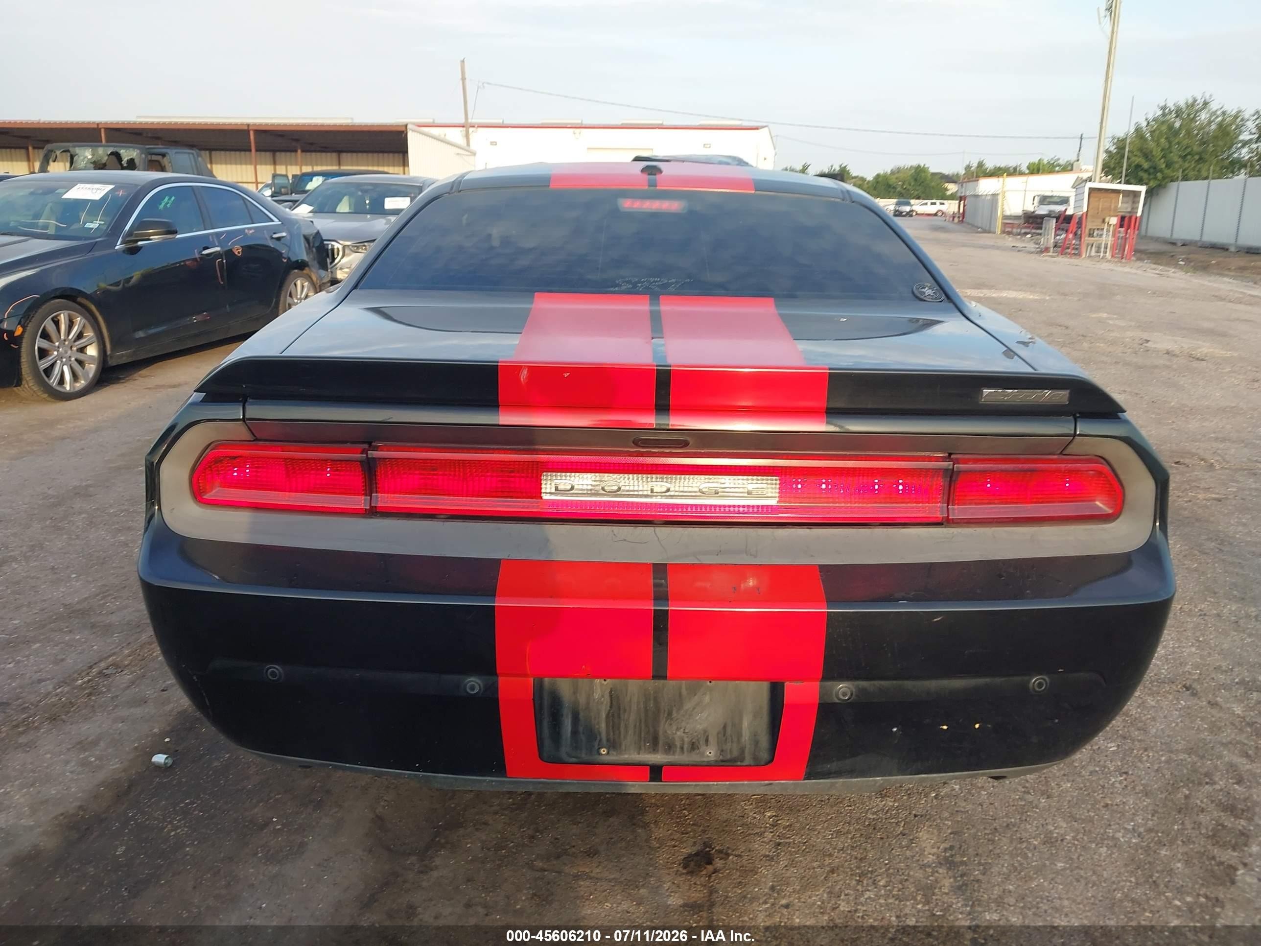 2013 Dodge Challenger Srt8 Black vin: 2C3CDYCJ3DH611408