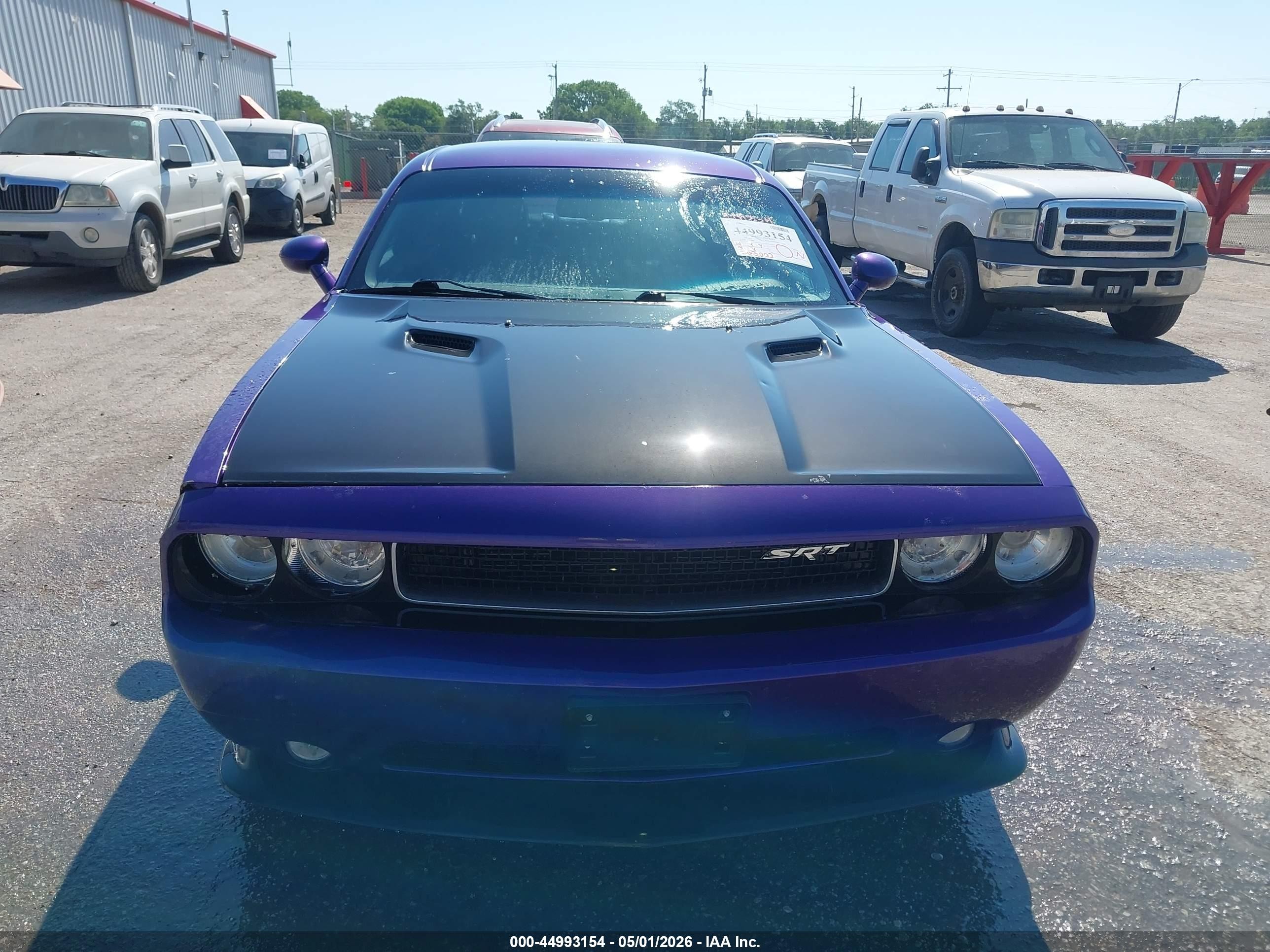 2013 Dodge Challenger Srt8 Фиолетовый vin: 2C3CDYCJ4DH672492