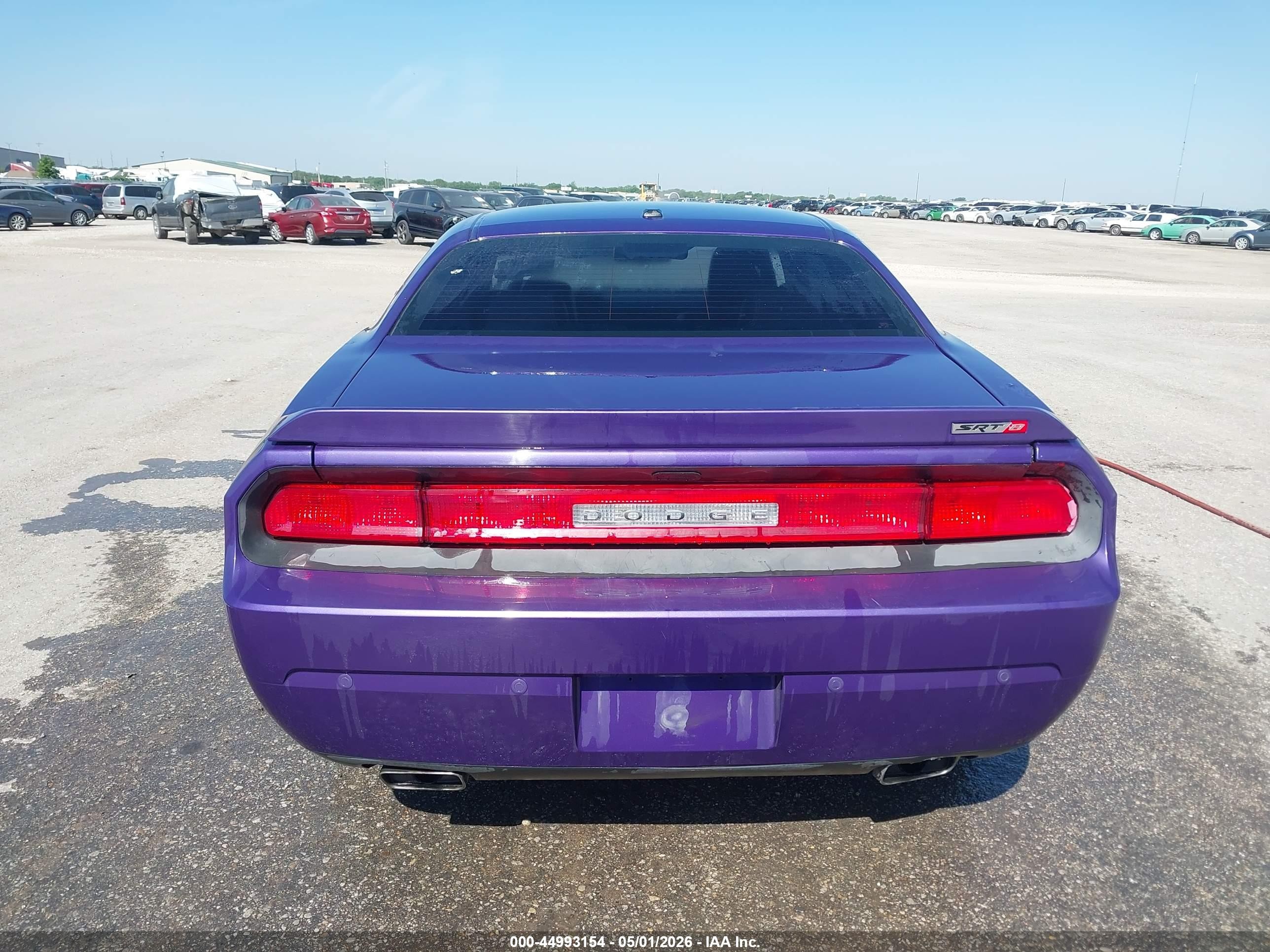 2013 Dodge Challenger Srt8 Фиолетовый vin: 2C3CDYCJ4DH672492