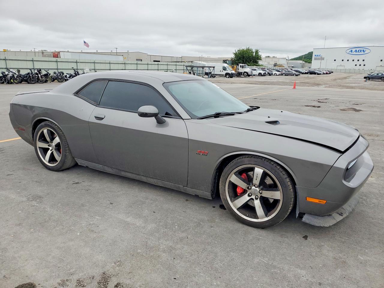 2012 Dodge Challenger Srt-8 Gray vin: 2C3CDYCJ5CH157340