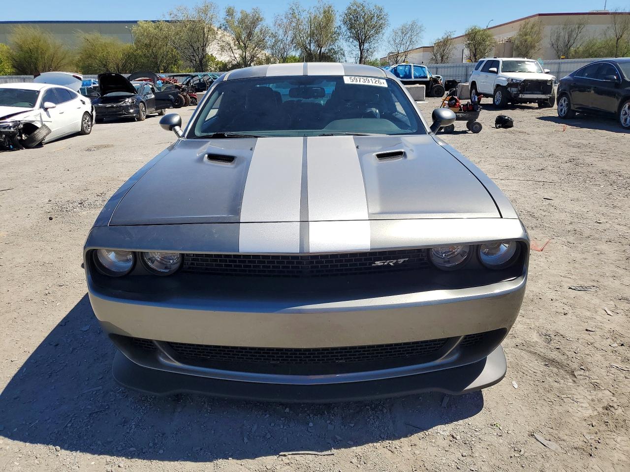 2012 Dodge Challenger Srt-8 Gray vin: 2C3CDYCJ6CH289944