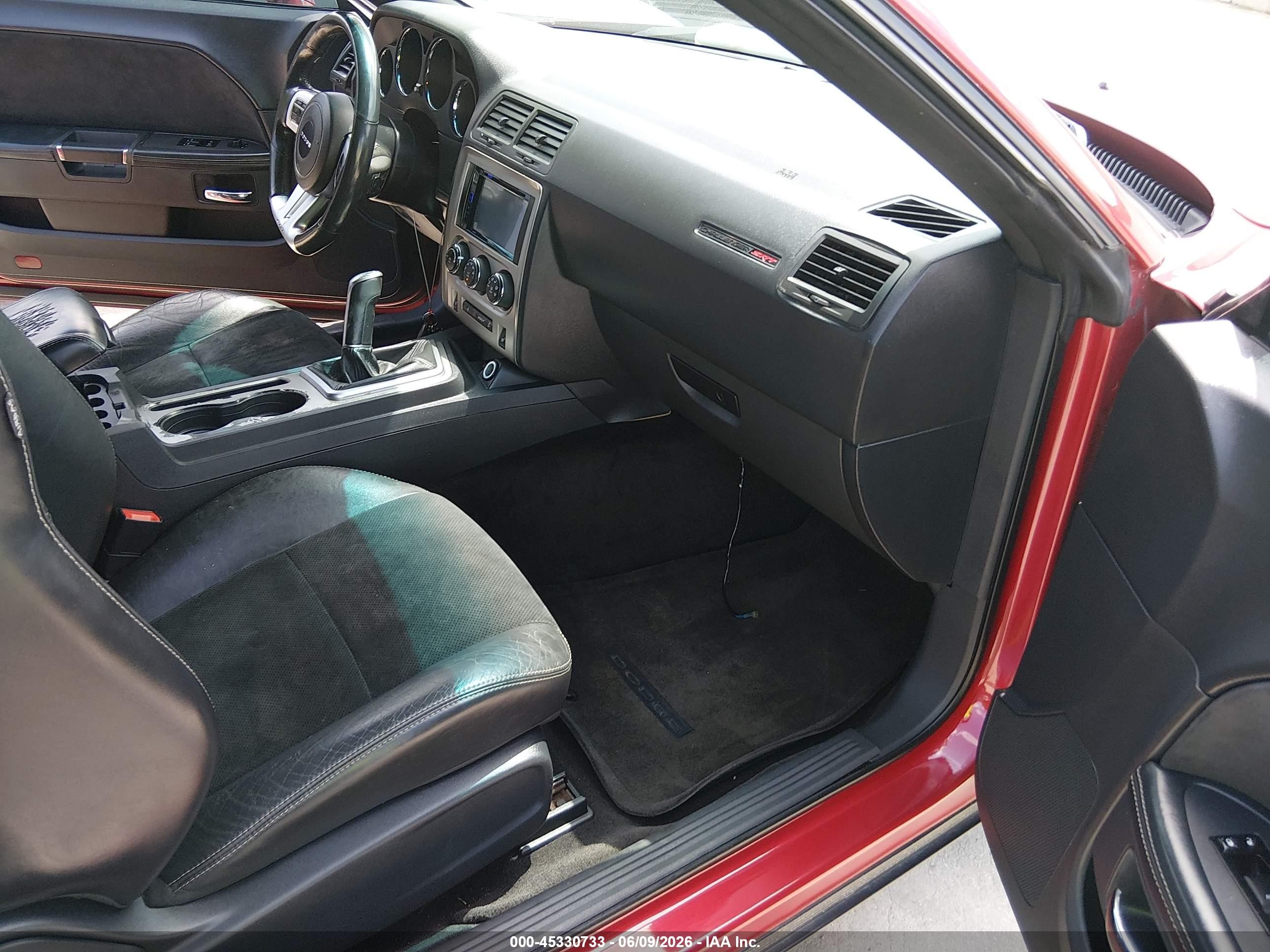 2012 Dodge Challenger Srt8 392 Red vin: 2C3CDYCJ7CH206795