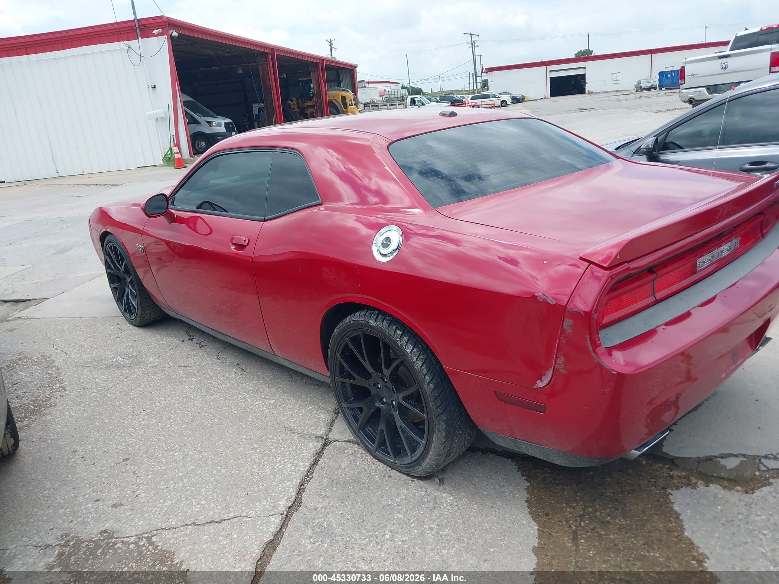 2012 Dodge Challenger Srt8 392 Red vin: 2C3CDYCJ7CH206795