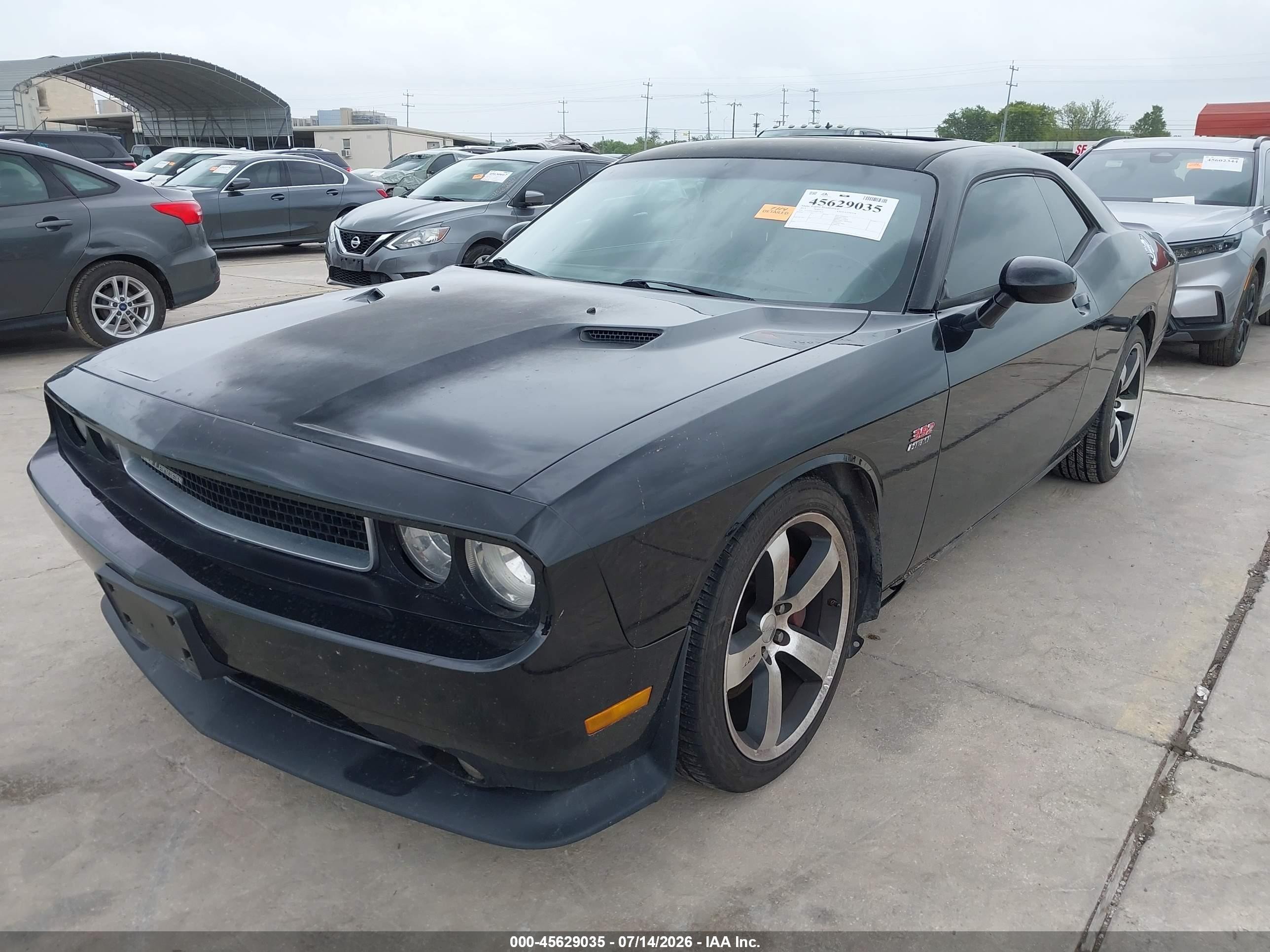 2013 Dodge Challenger Srt8 Black vin: 2C3CDYCJ7DH528242