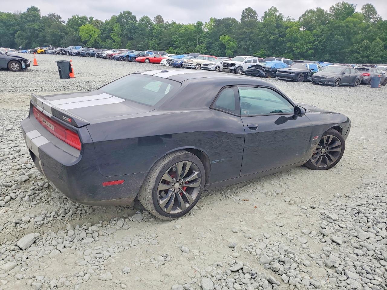 2014 Dodge Challenger Srt-8 Black vin: 2C3CDYCJ8EH246953