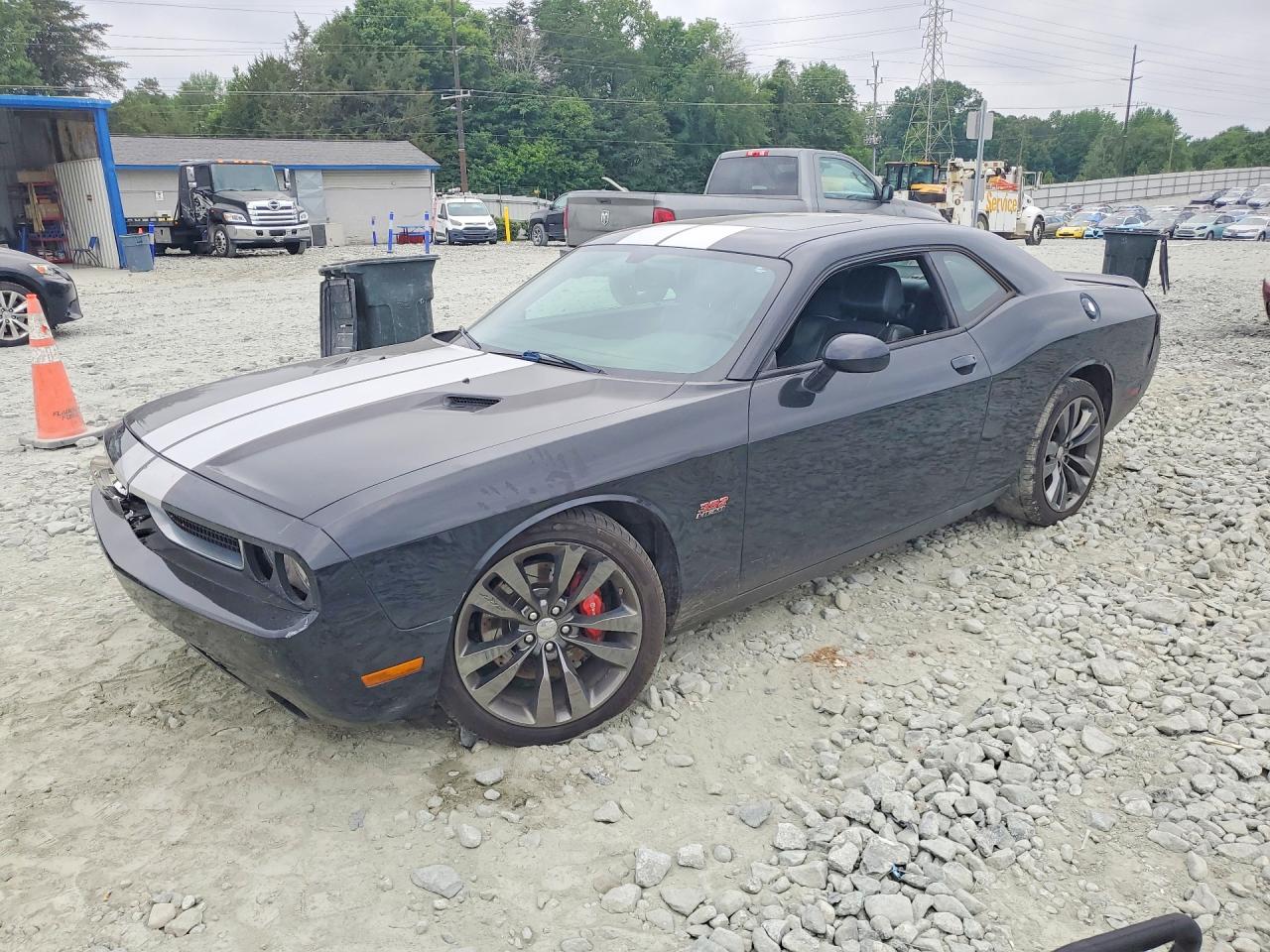 2014 Dodge Challenger Srt-8 Black vin: 2C3CDYCJ8EH246953