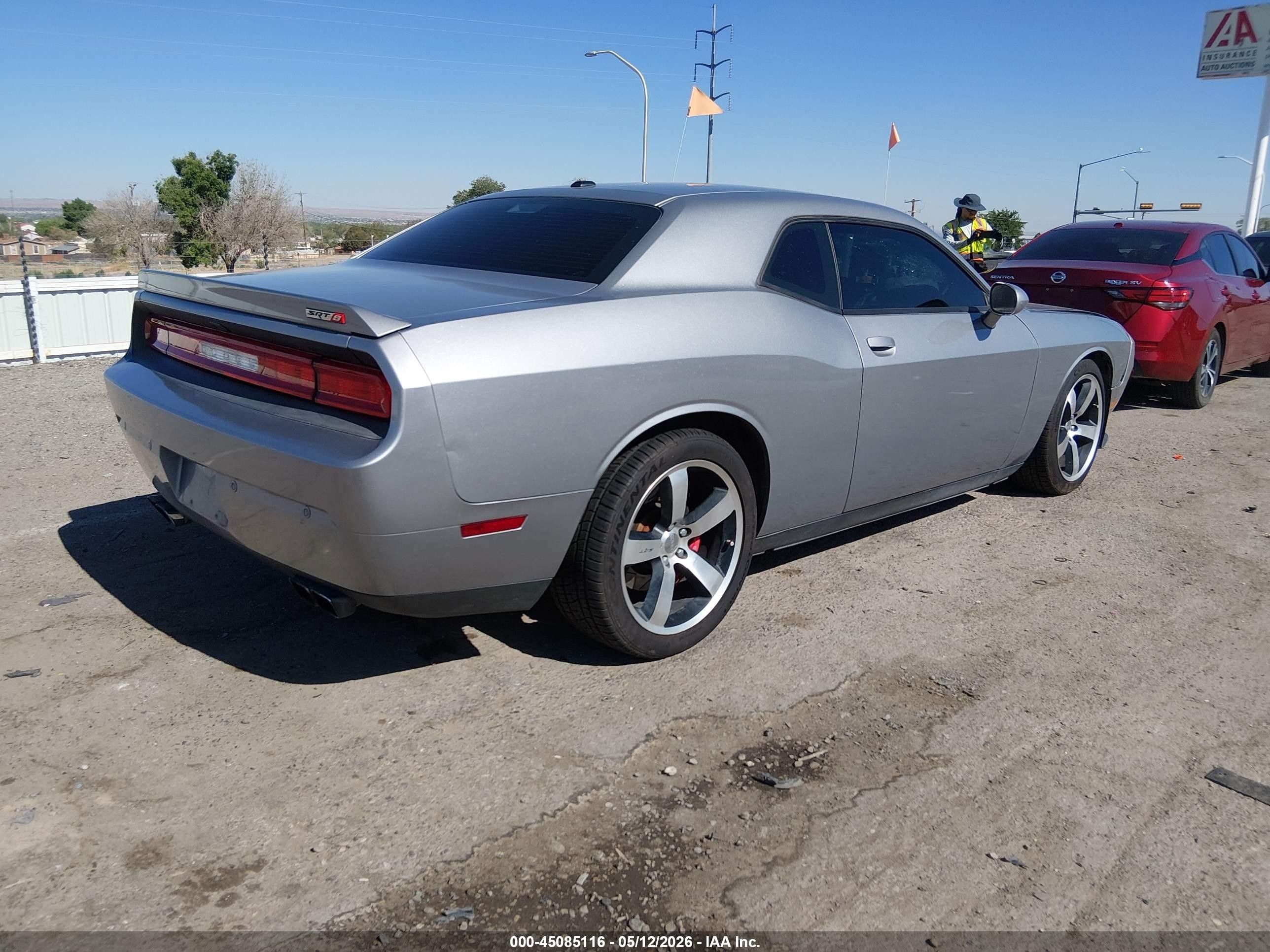 2014 Dodge Challenger Srt8 Silver vin: 2C3CDYCJXEH158535
