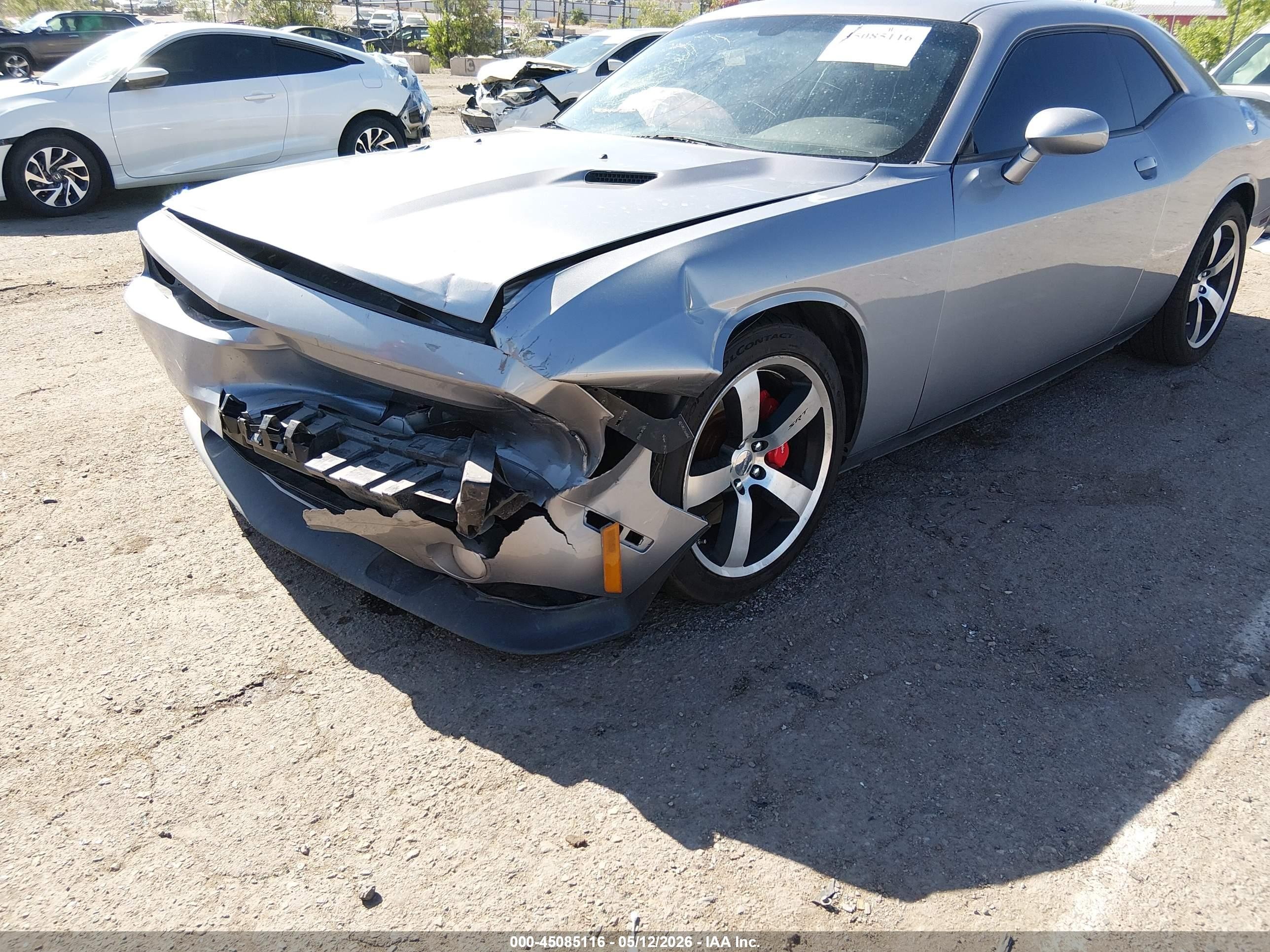 2014 Dodge Challenger Srt8 Silver vin: 2C3CDYCJXEH158535