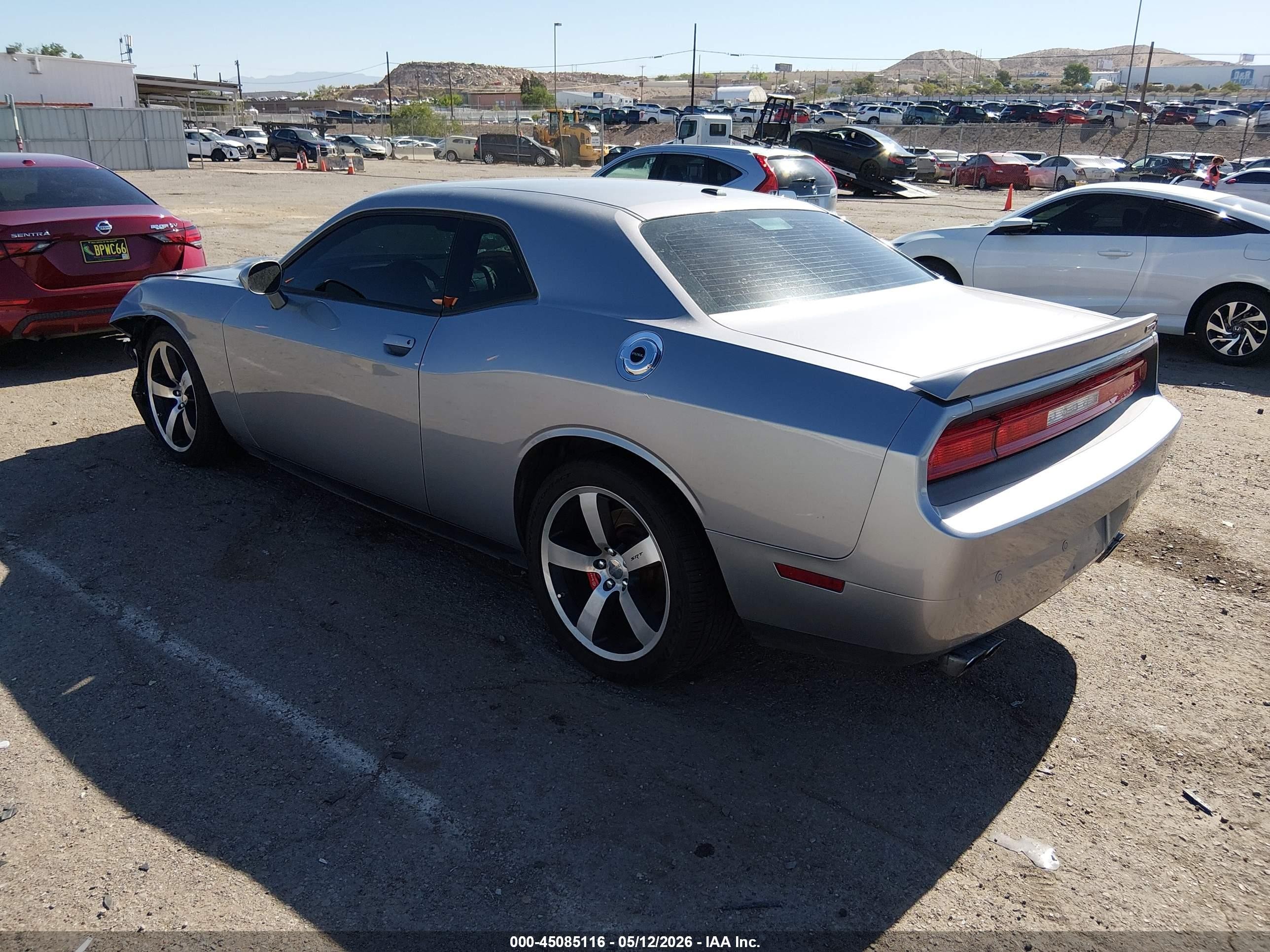 2014 Dodge Challenger Srt8 Silver vin: 2C3CDYCJXEH158535