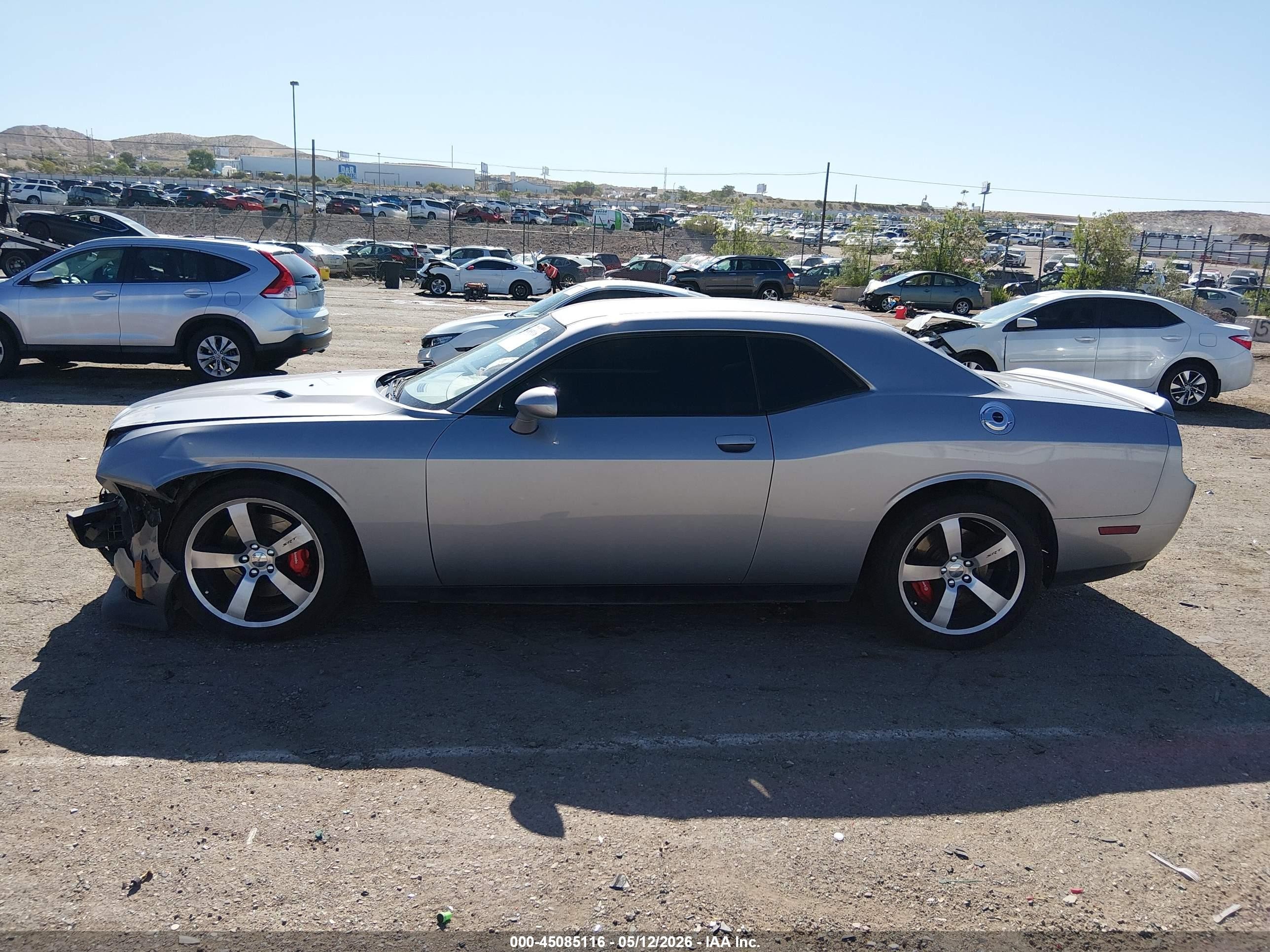 2014 Dodge Challenger Srt8 Silver vin: 2C3CDYCJXEH158535