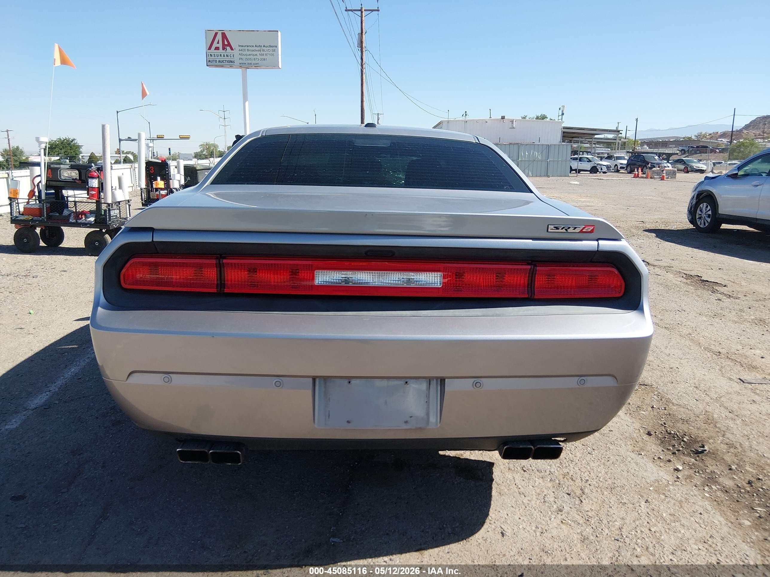 2014 Dodge Challenger Srt8 Silver vin: 2C3CDYCJXEH158535