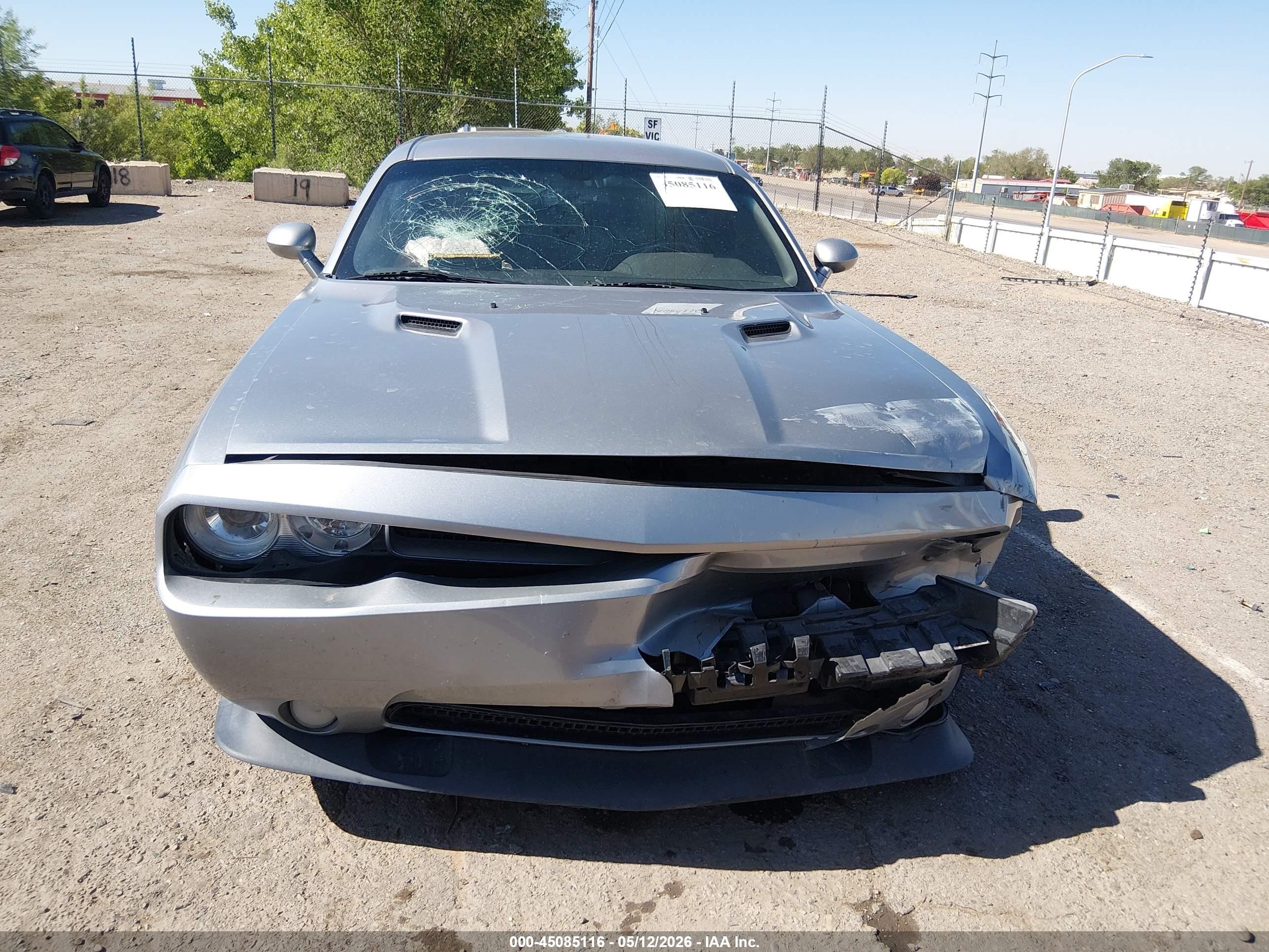 2014 Dodge Challenger Srt8 Silver vin: 2C3CDYCJXEH158535