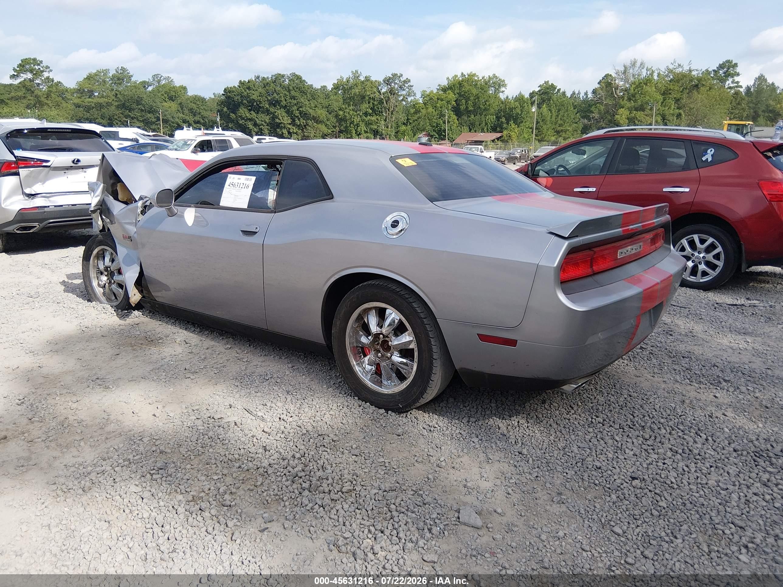 2014 Dodge Challenger Srt8 Silver vin: 2C3CDYCJXEH205109