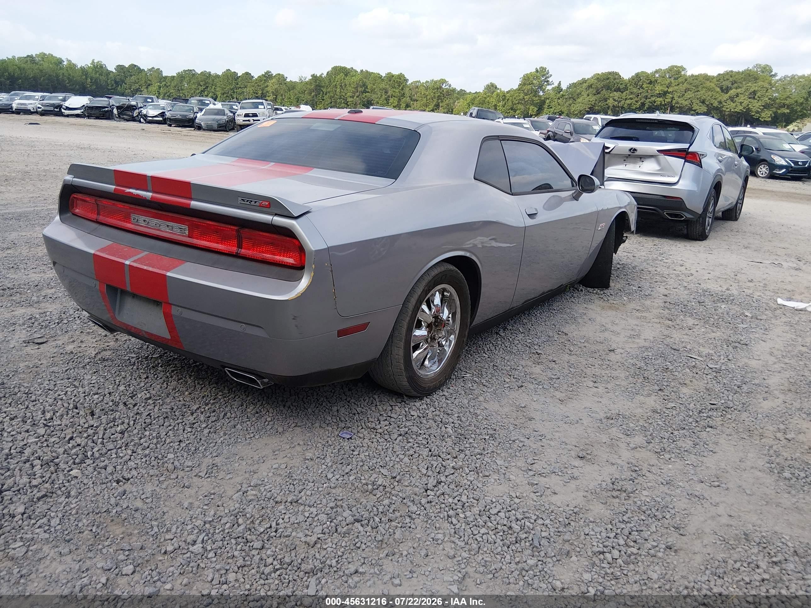 2014 Dodge Challenger Srt8 Silver vin: 2C3CDYCJXEH205109