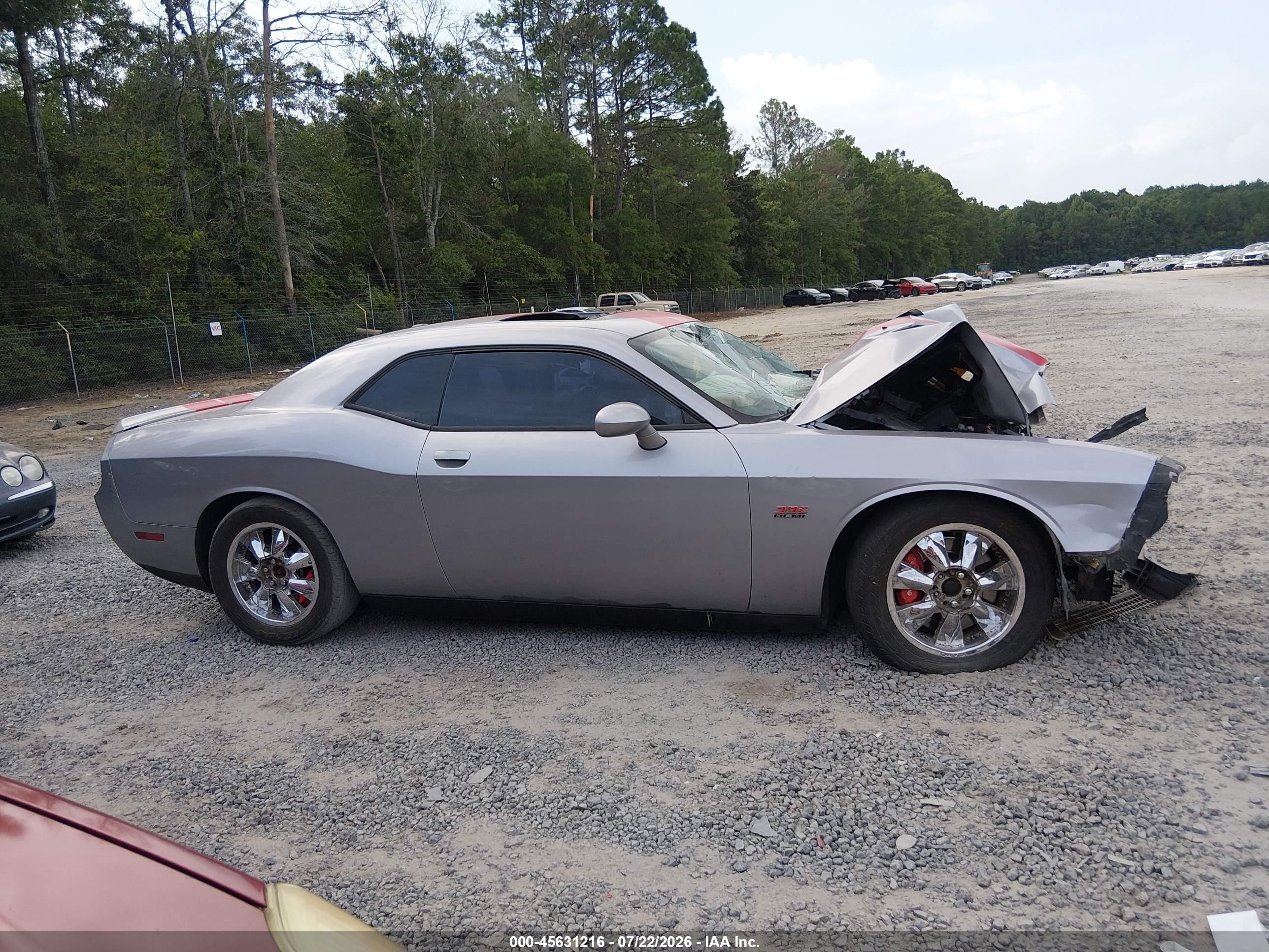 2014 Dodge Challenger Srt8 Silver vin: 2C3CDYCJXEH205109