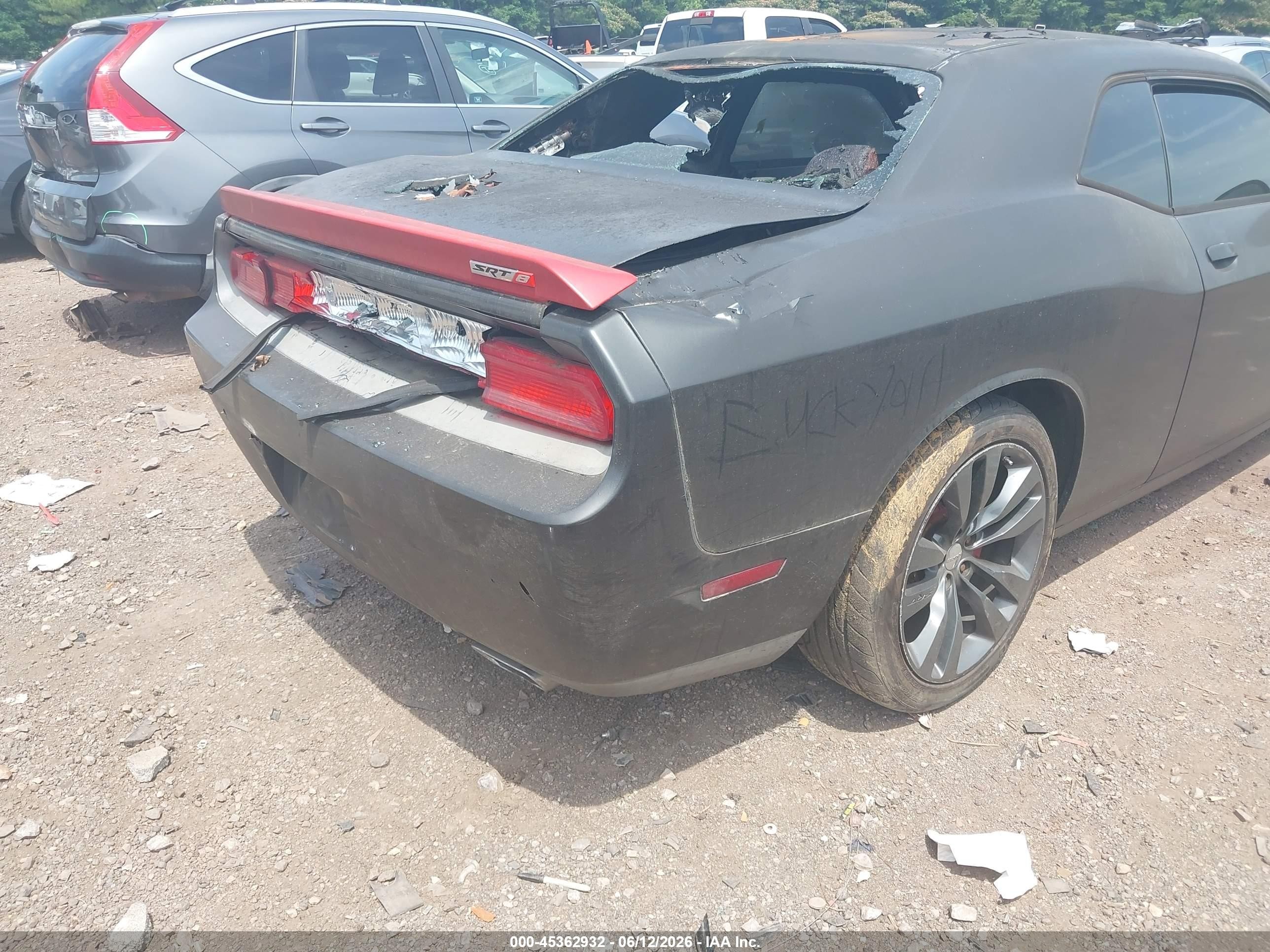 2013 Dodge Challenger Srt8 Core Gray vin: 2C3CDYDJ8DH704889