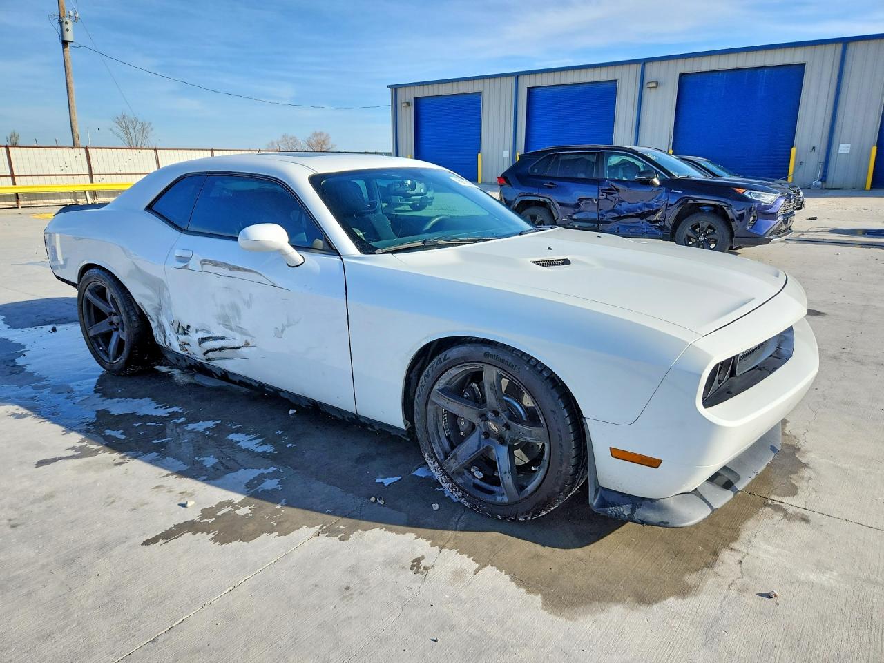 2014 Dodge Challenger Srt8 Core White vin: 2C3CDYDJ8EH165465