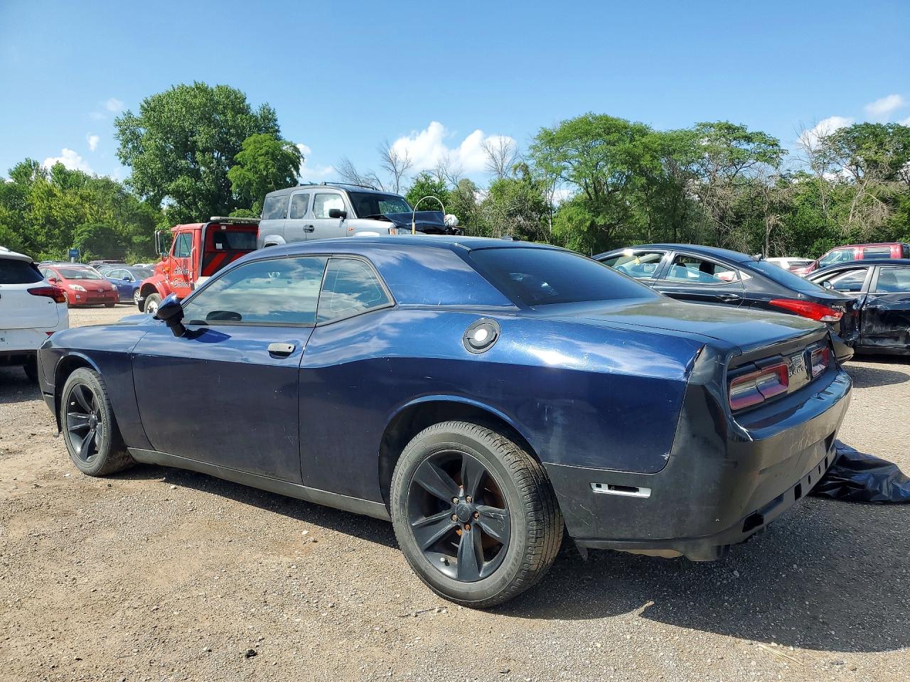 2015 Dodge Challenger Sxt Blue vin: 2C3CDZAG0FH700210