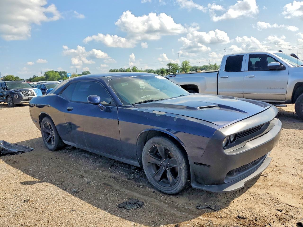 2015 Dodge Challenger Sxt Blue vin: 2C3CDZAG0FH700210