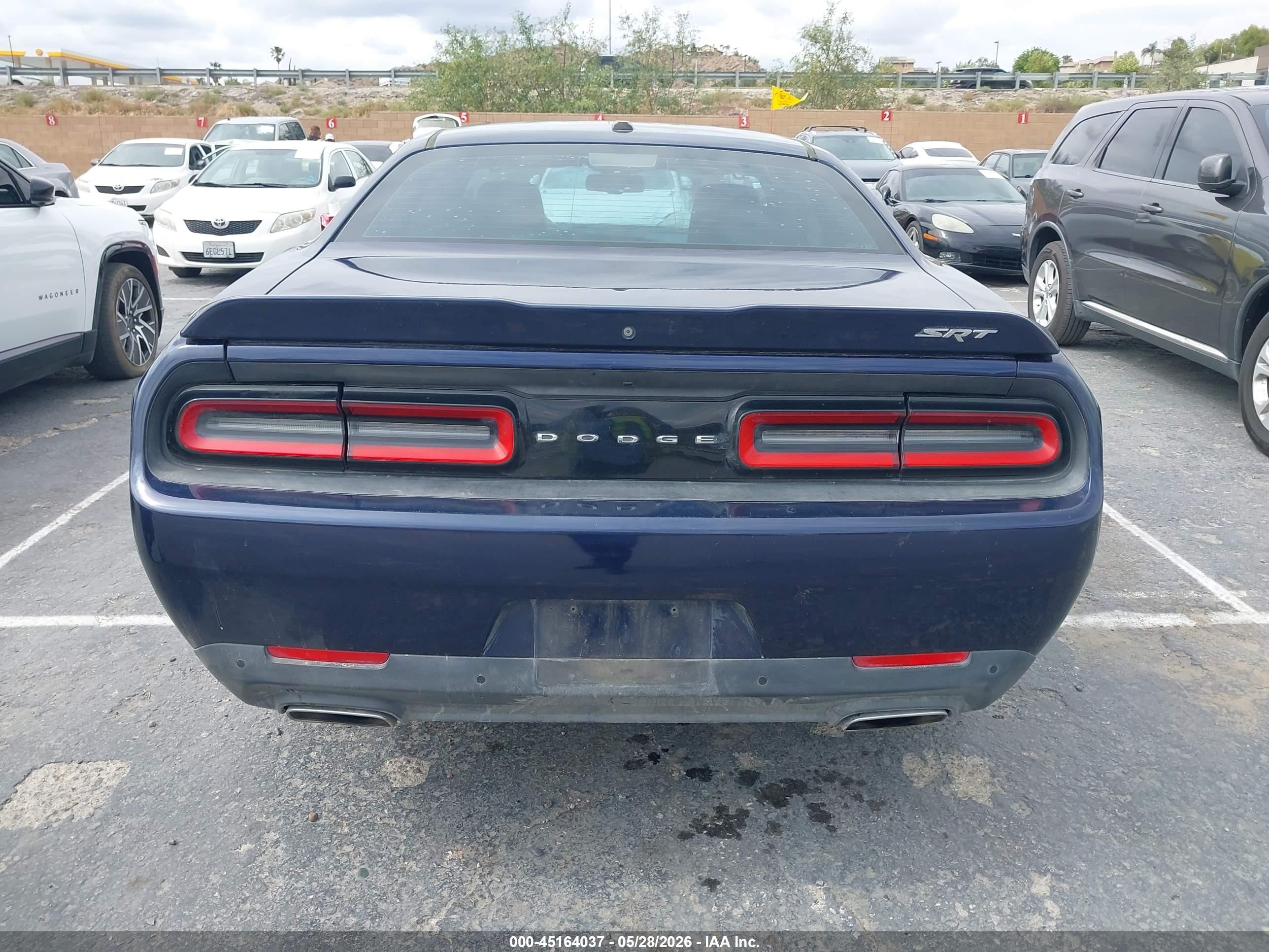 2015 Dodge Challenger Sxt Blue vin: 2C3CDZAG0FH712387