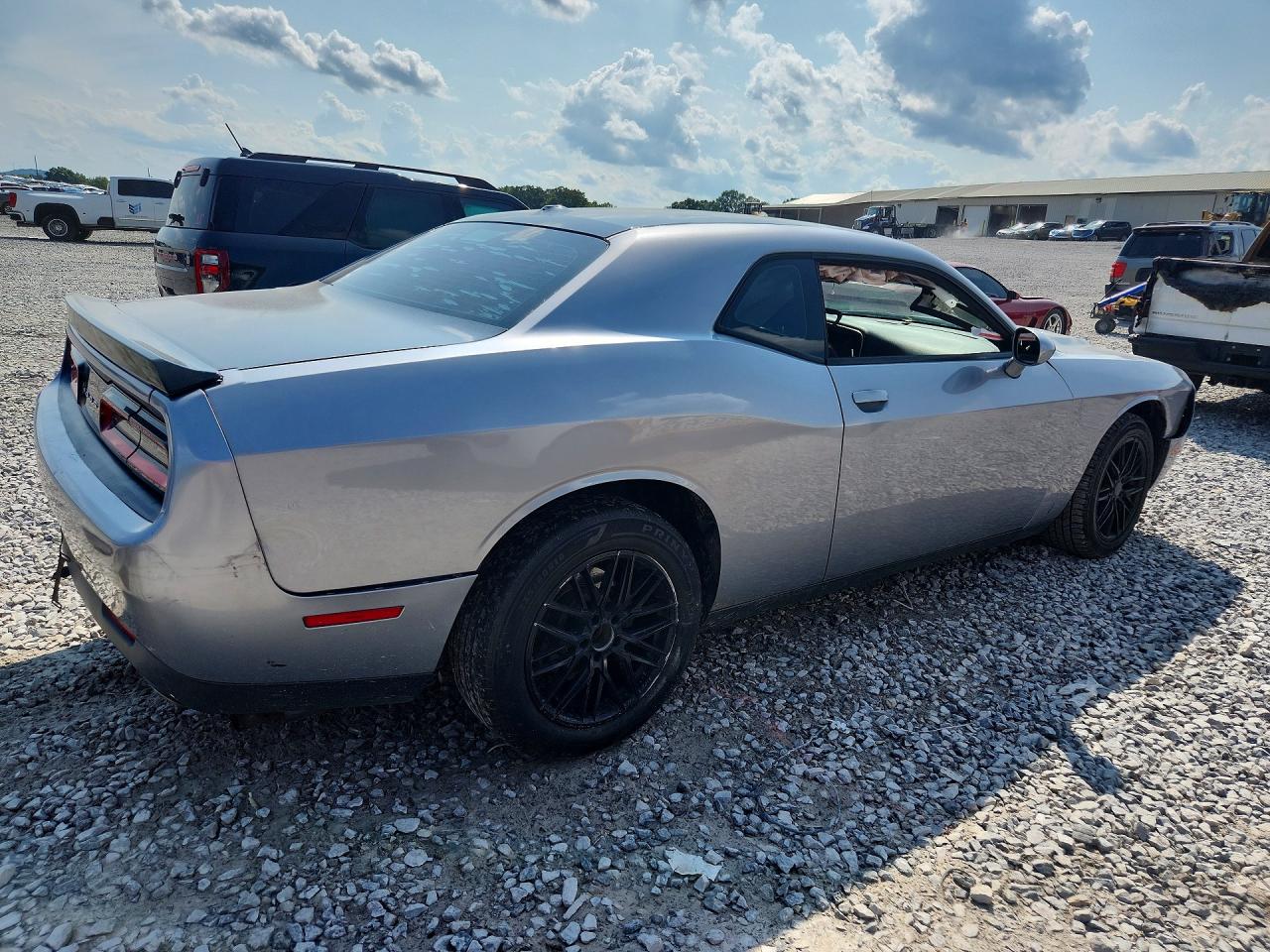2015 Dodge Challenger Sxt Silver vin: 2C3CDZAG0FH743980