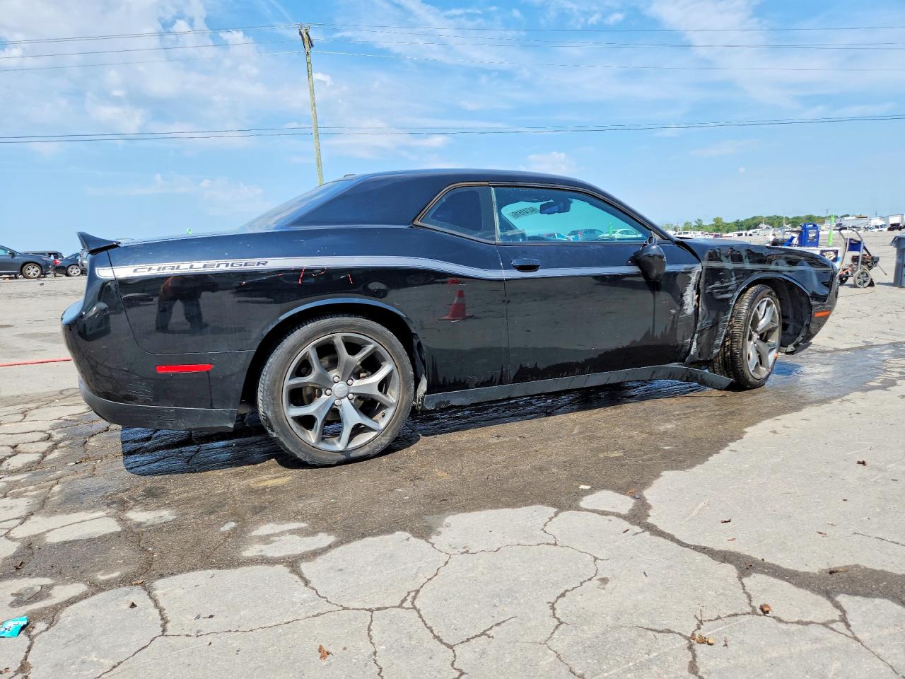 2015 Dodge Challenger Sxt Black vin: 2C3CDZAG0FH843626