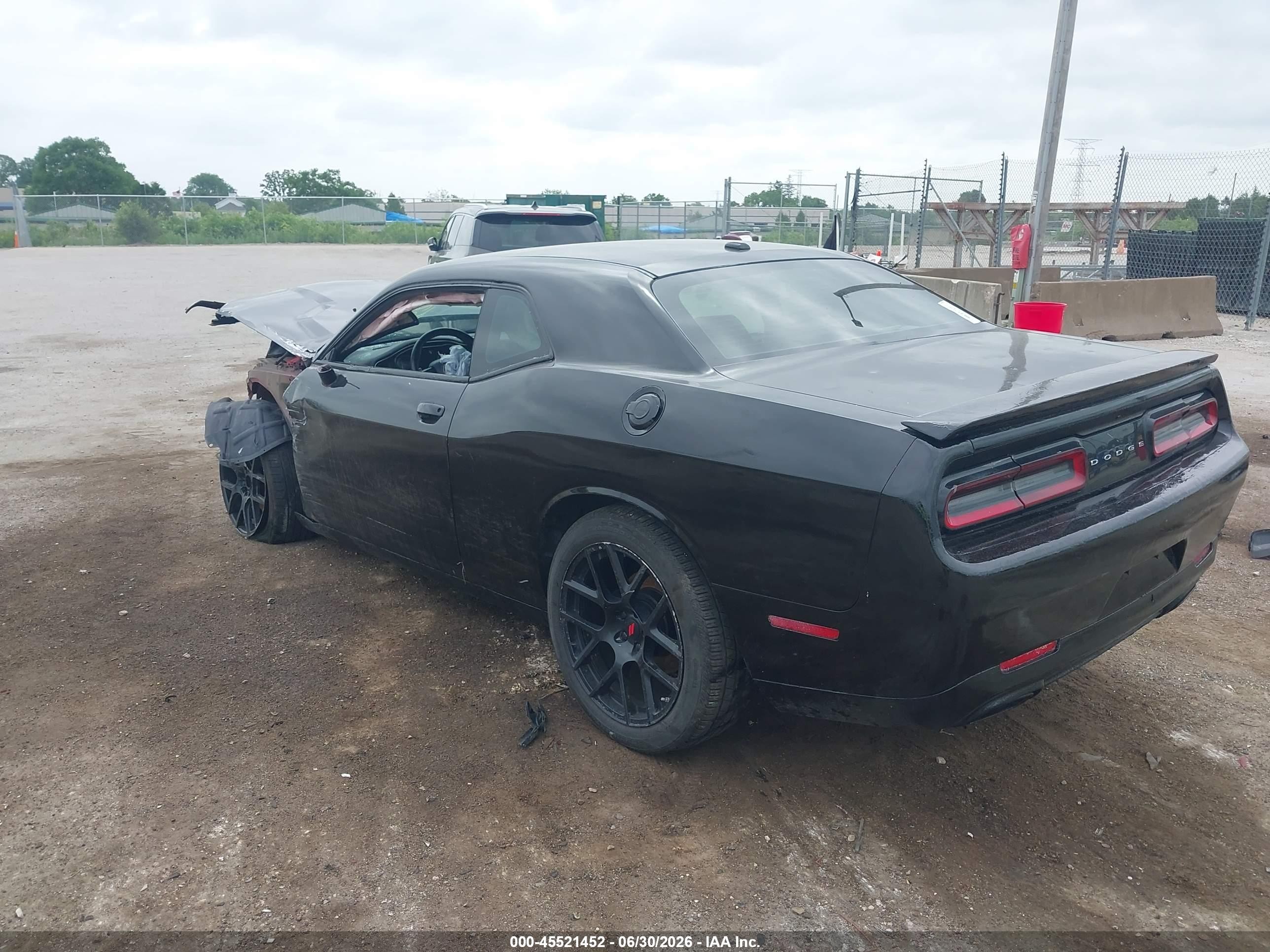2015 Dodge Challenger Sxt Black vin: 2C3CDZAG0FH928062