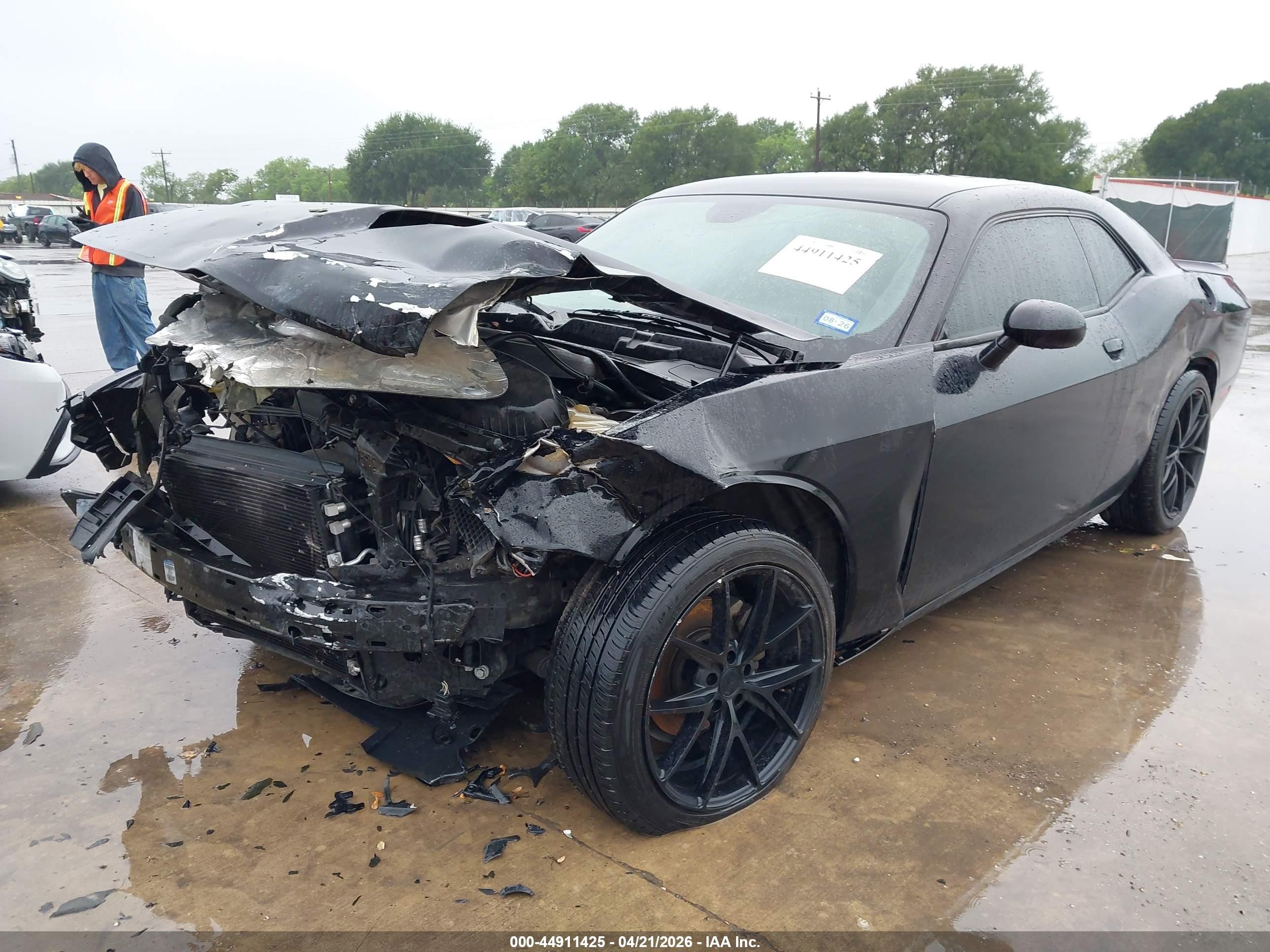 2019 Dodge Challenger Sxt Black vin: 2C3CDZAG0KH573470