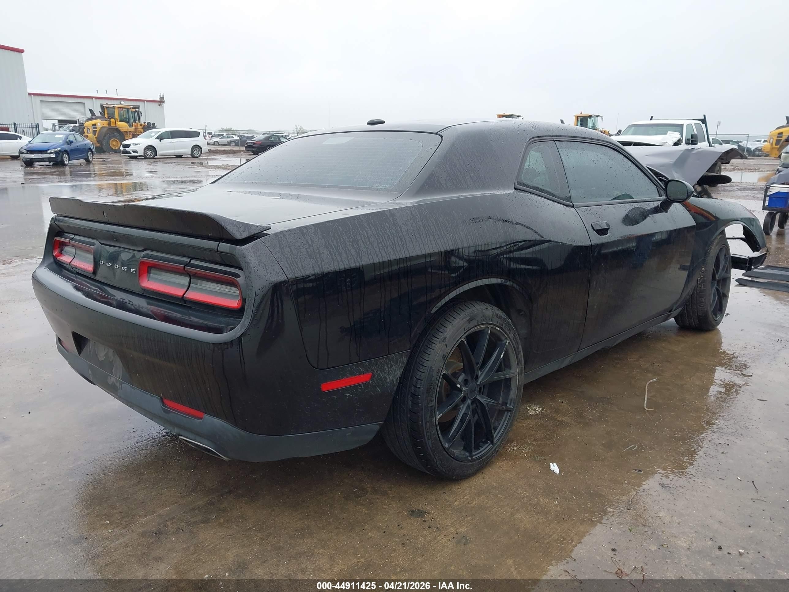 2019 Dodge Challenger Sxt Black vin: 2C3CDZAG0KH573470