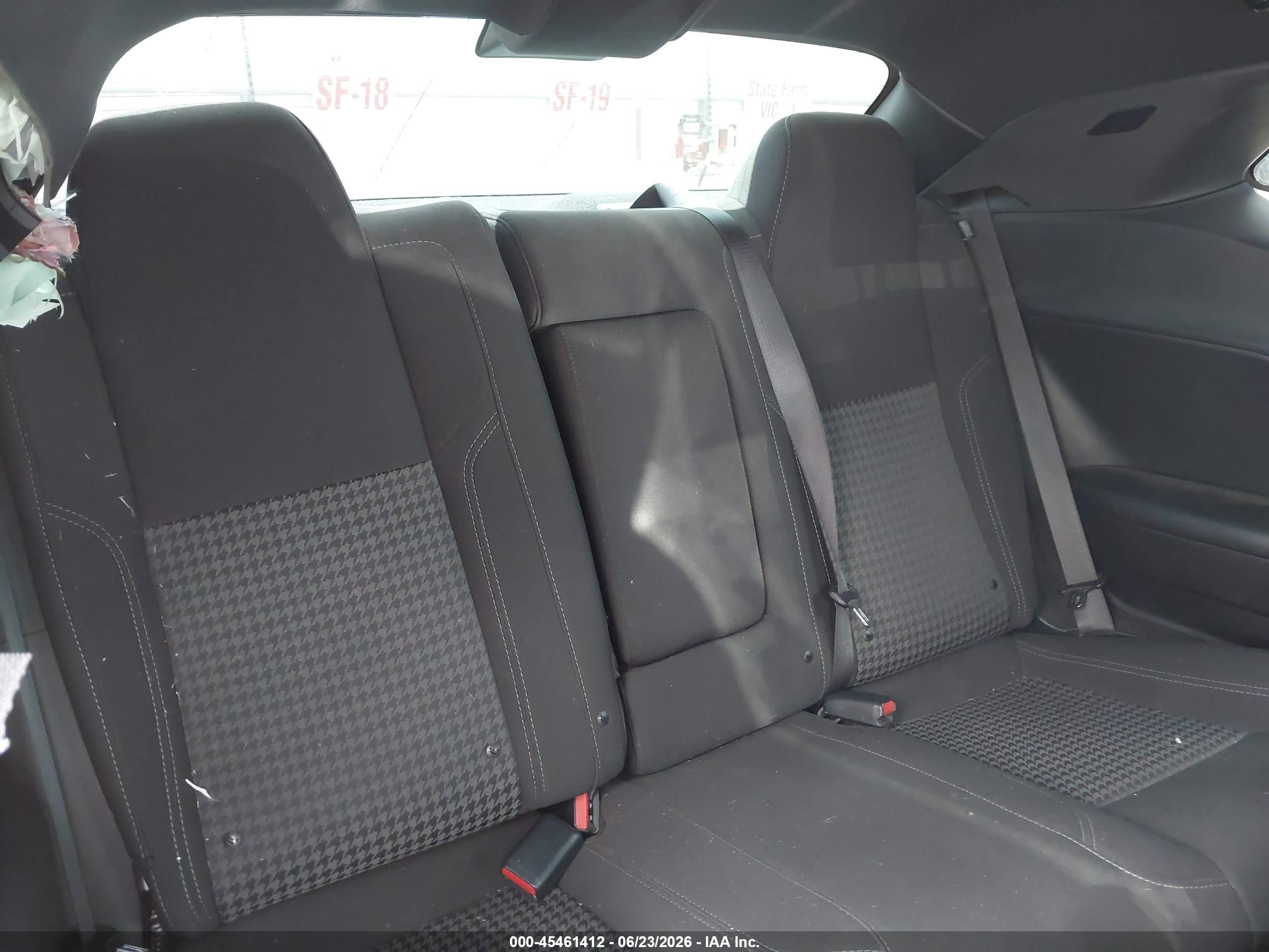 2021 Dodge Challenger Sxt Gray vin: 2C3CDZAG0MH552489