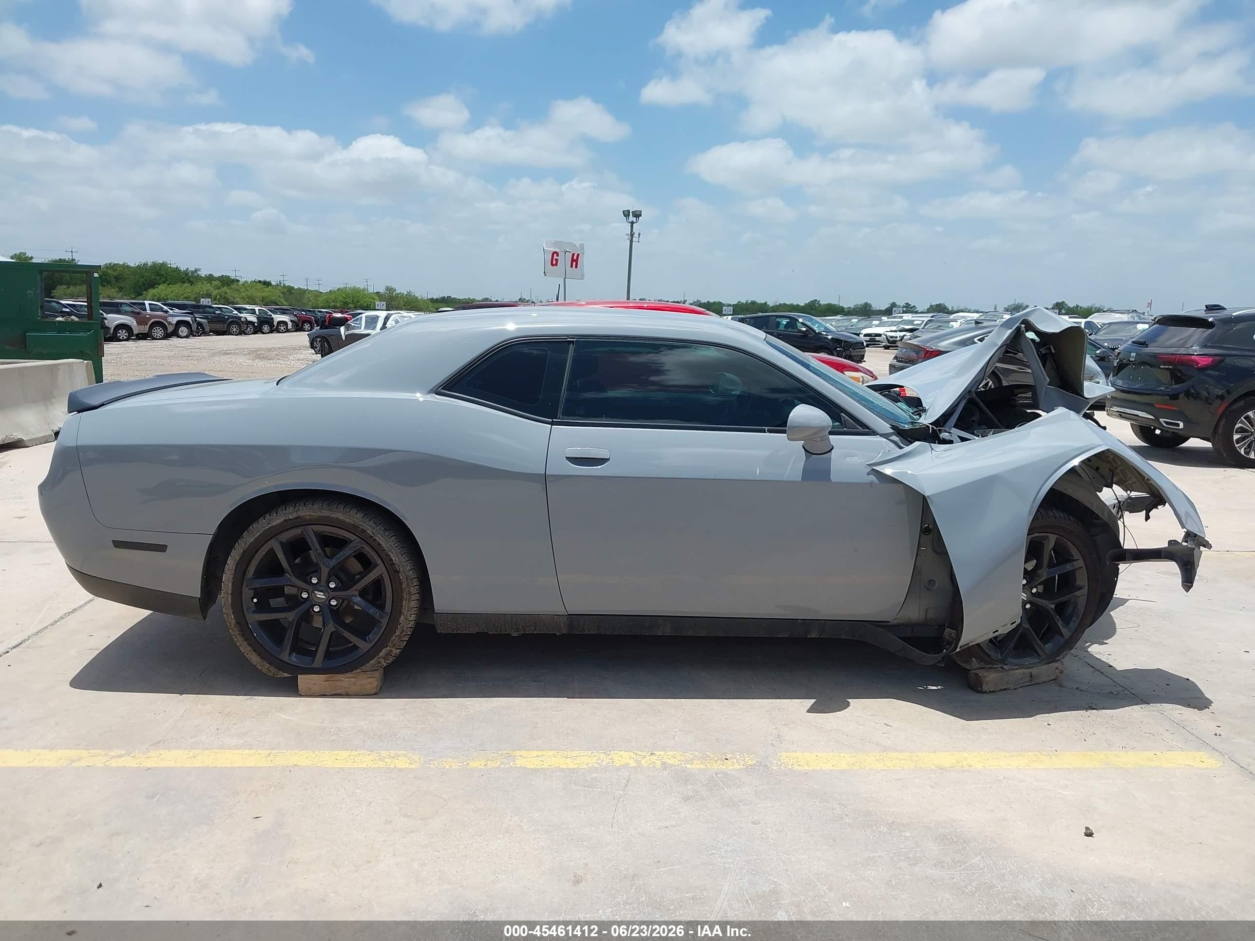 2021 Dodge Challenger Sxt Gray vin: 2C3CDZAG0MH552489