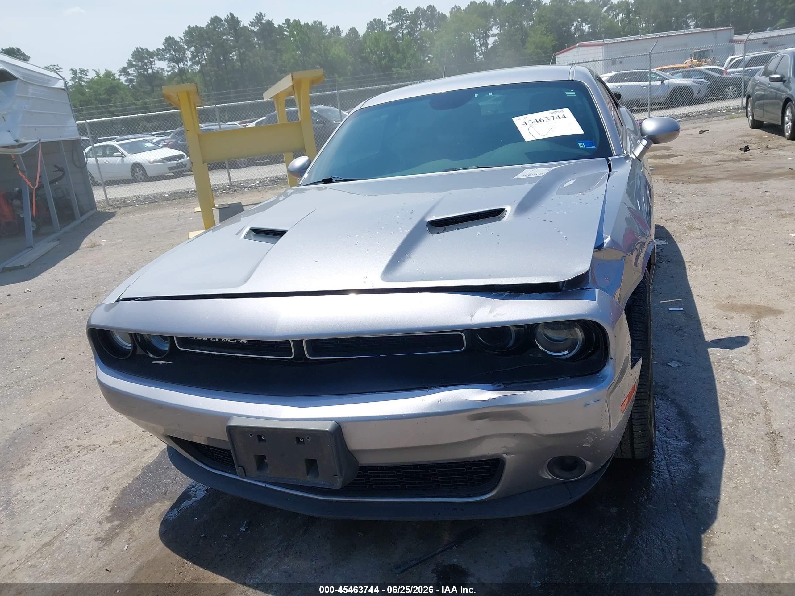 2015 Dodge Challenger Sxt Серый vin: 2C3CDZAG1FH723608