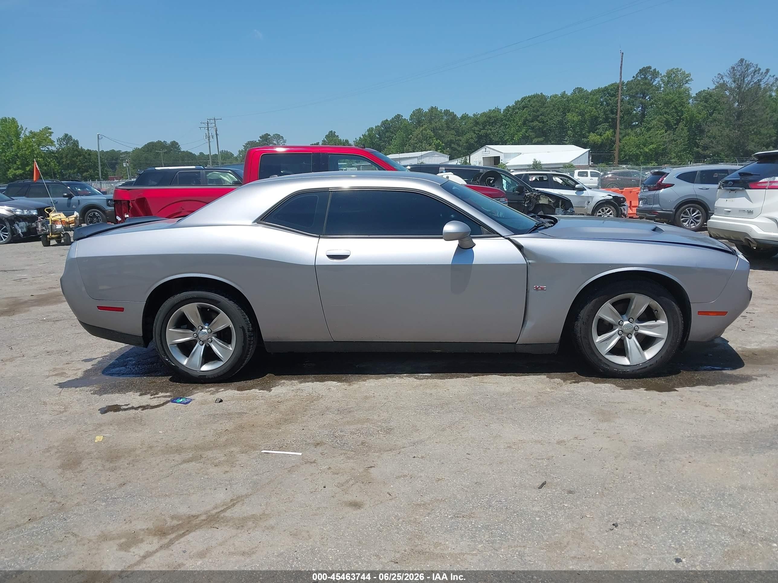 2015 Dodge Challenger Sxt Серый vin: 2C3CDZAG1FH723608