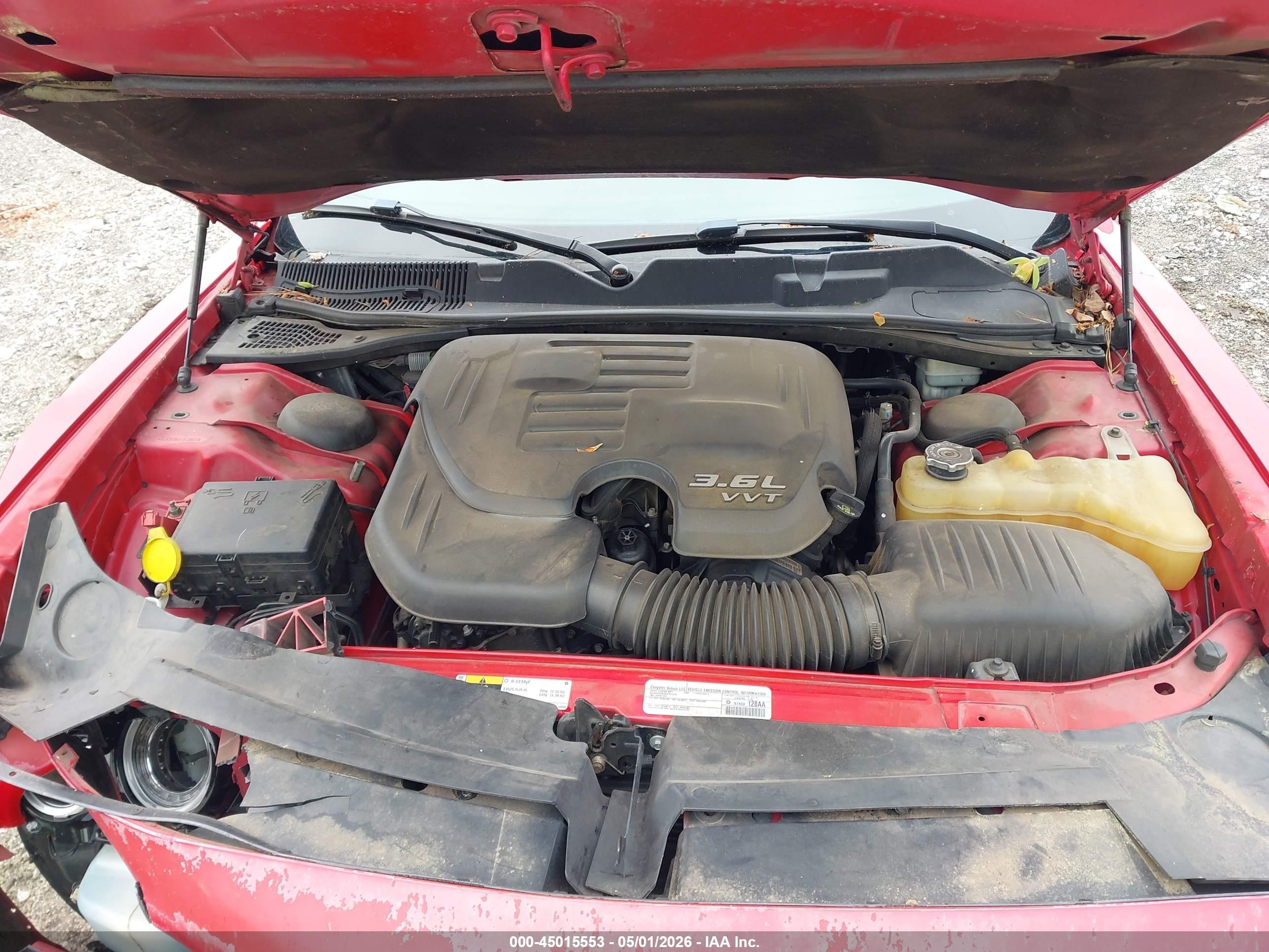 2015 Dodge Challenger Sxt Red vin: 2C3CDZAG1FH728095