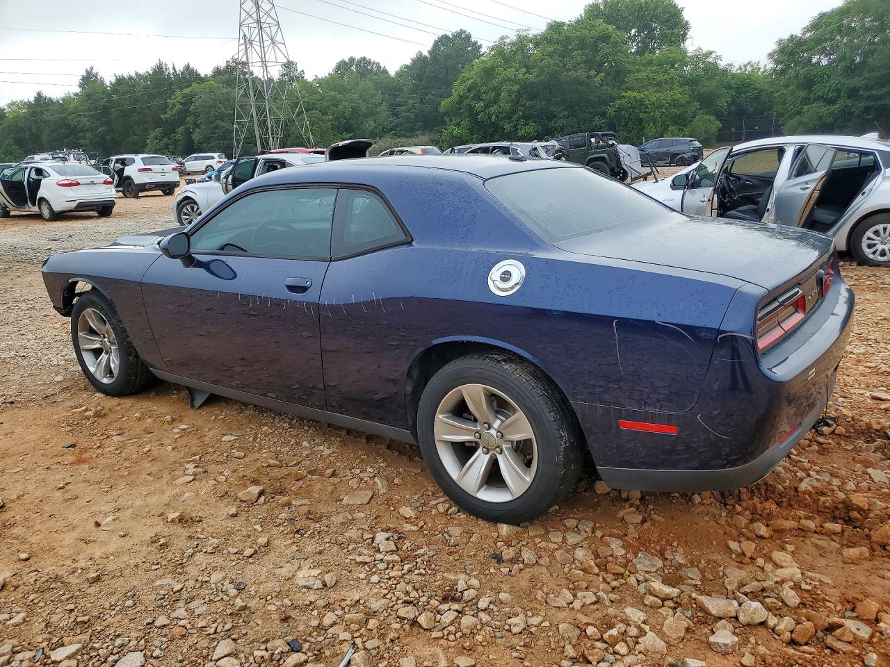 2015 Dodge Challenger Sxt Blue vin: 2C3CDZAG1FH750257