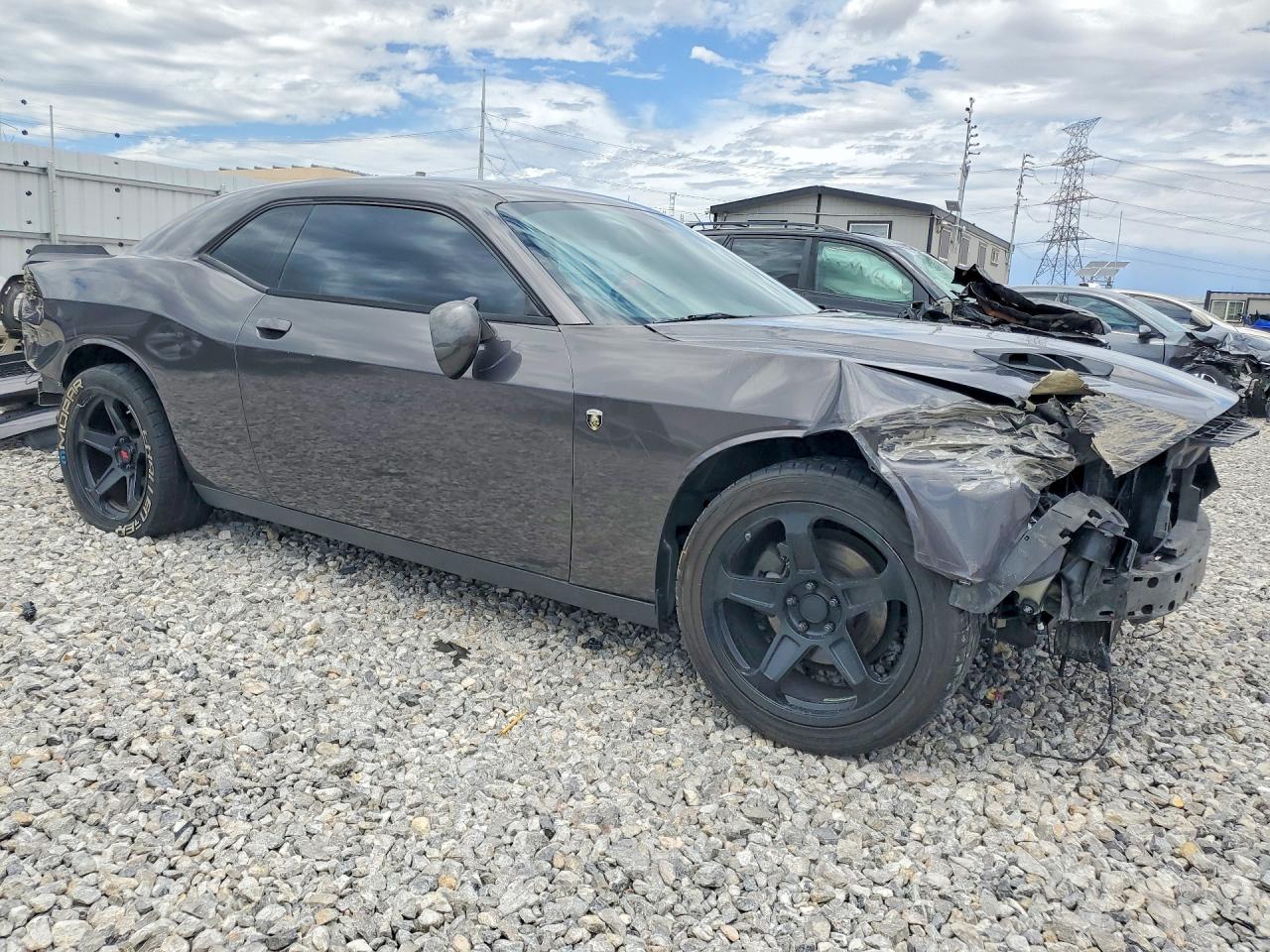 2015 Dodge Challenger Sxt Gray vin: 2C3CDZAG1FH764854