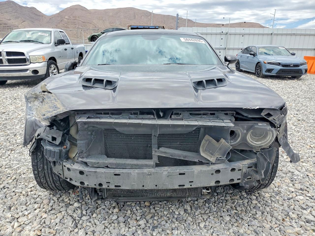 2015 Dodge Challenger Sxt Gray vin: 2C3CDZAG1FH764854