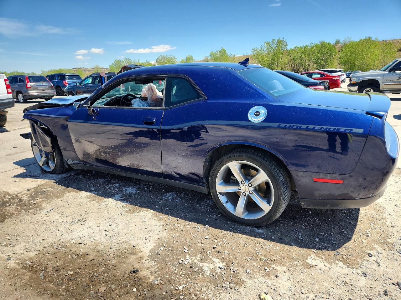 2015 Dodge Challenger Sxt Blue vin: 2C3CDZAG1FH775367