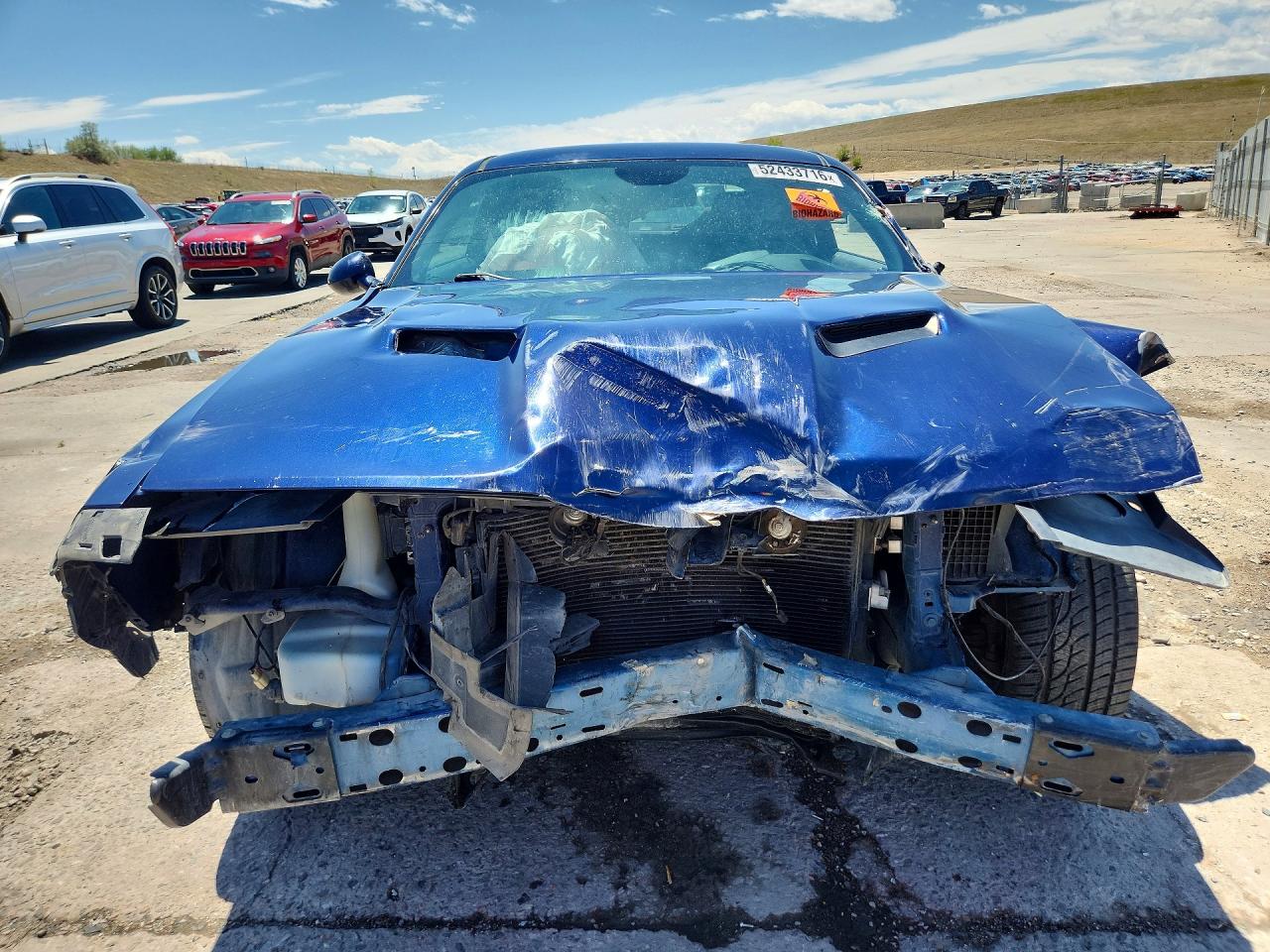 2015 Dodge Challenger Sxt Blue vin: 2C3CDZAG1FH775367