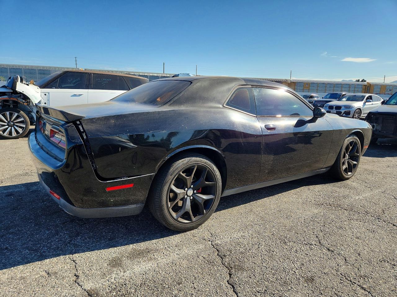 2015 Dodge Challenger Sxt Black vin: 2C3CDZAG1FH798096