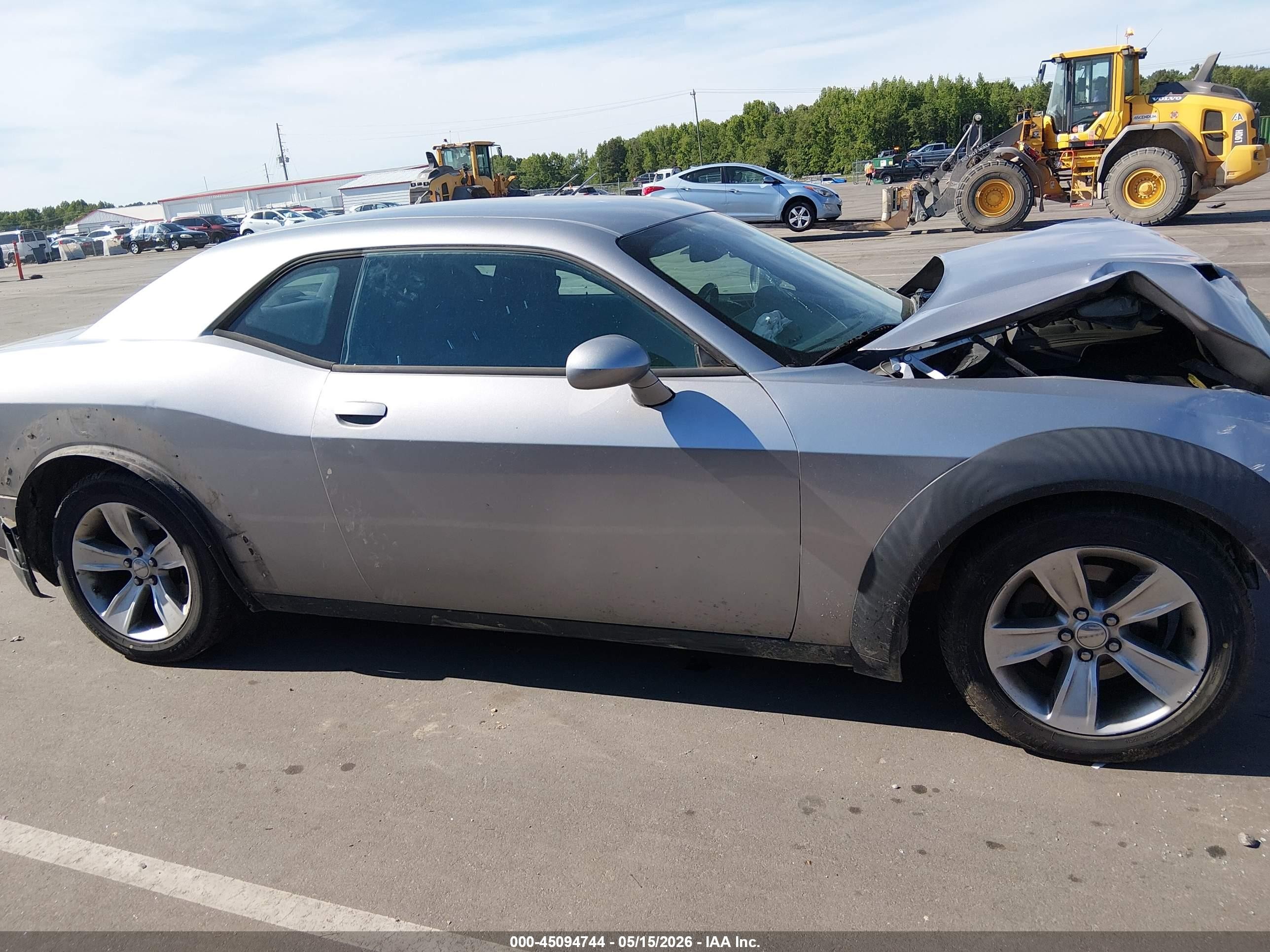 2015 Dodge Challenger Sxt Silver vin: 2C3CDZAG1FH855171
