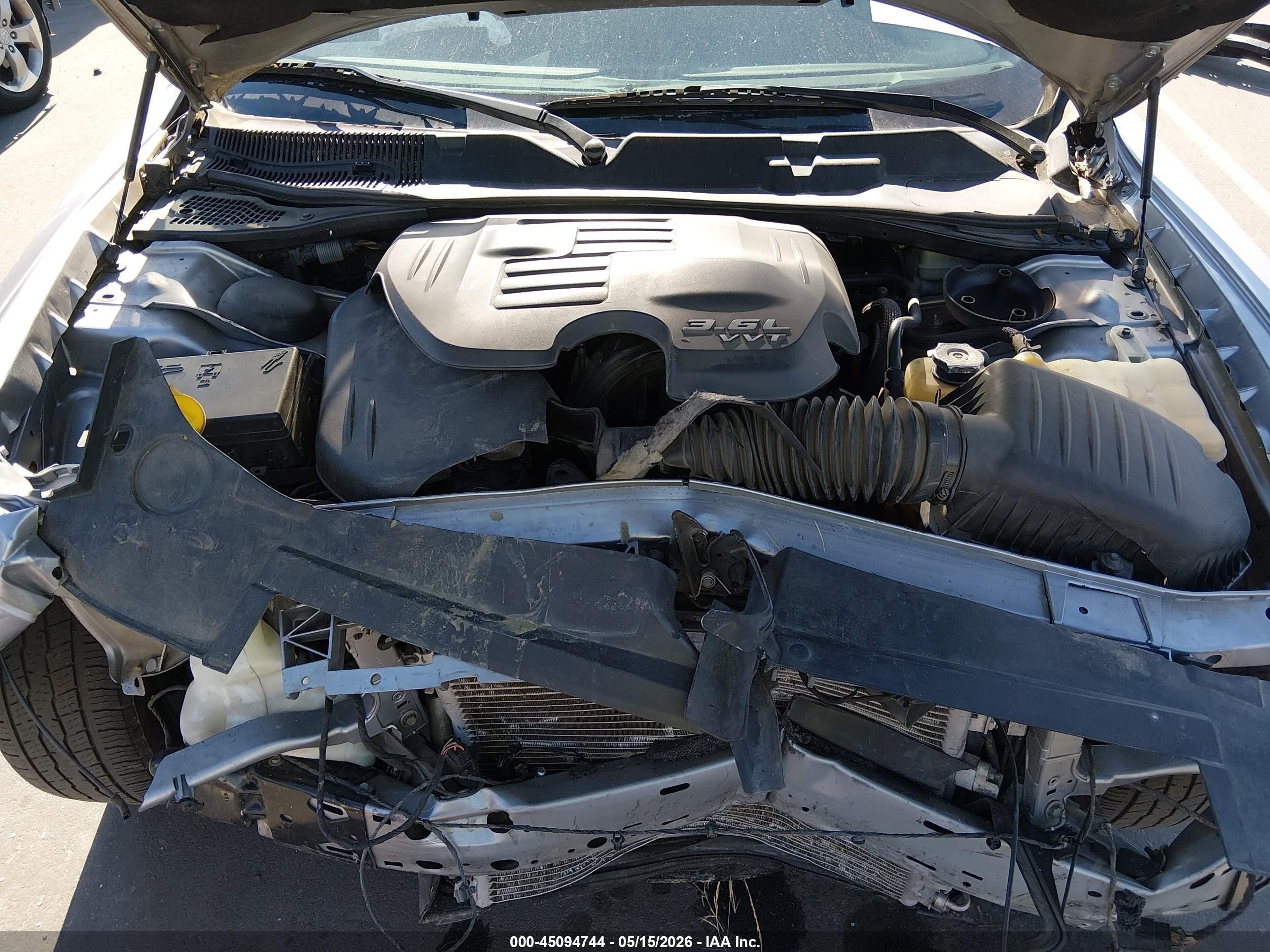 2015 Dodge Challenger Sxt Silver vin: 2C3CDZAG1FH855171
