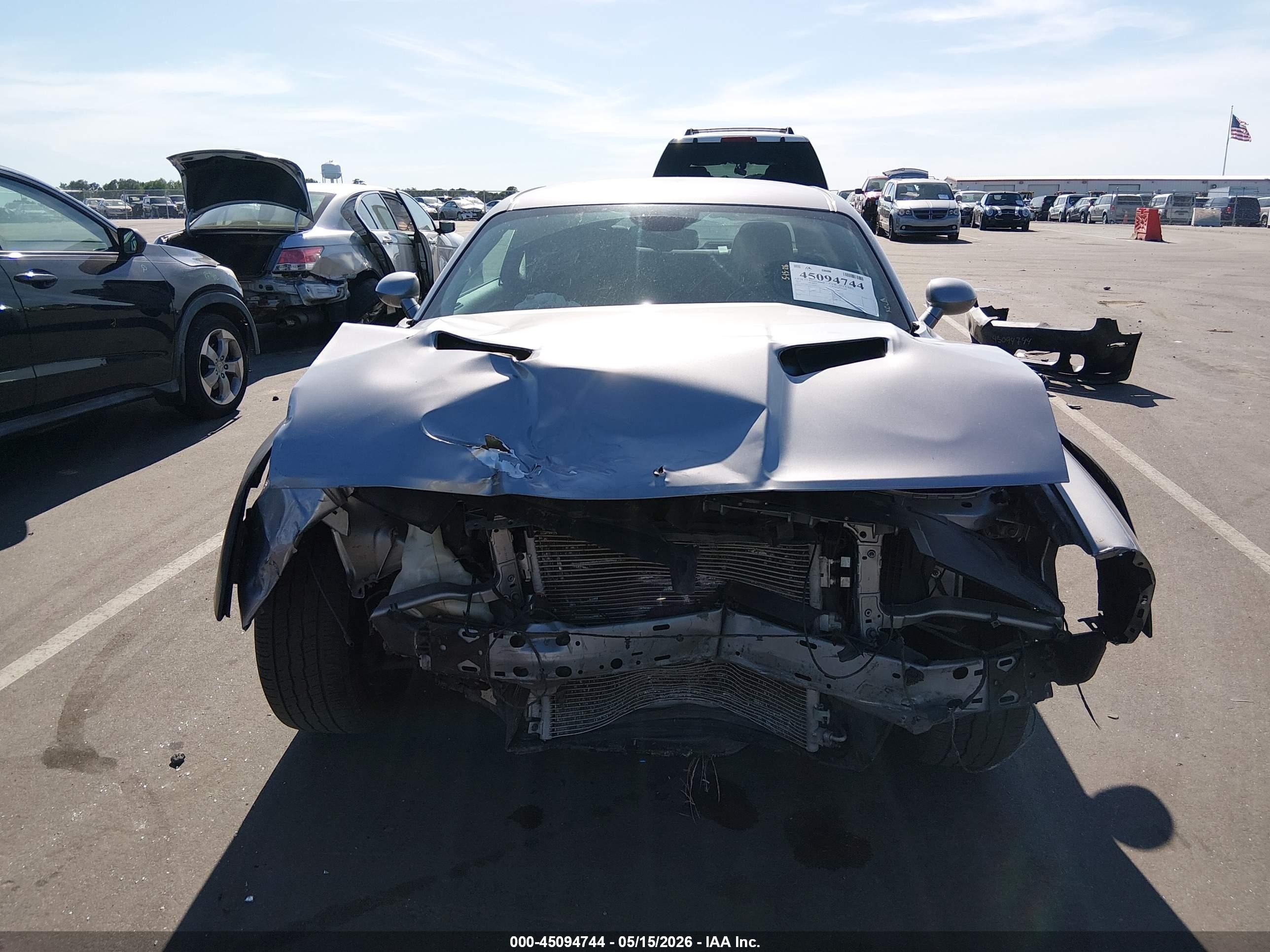 2015 Dodge Challenger Sxt Silver vin: 2C3CDZAG1FH855171