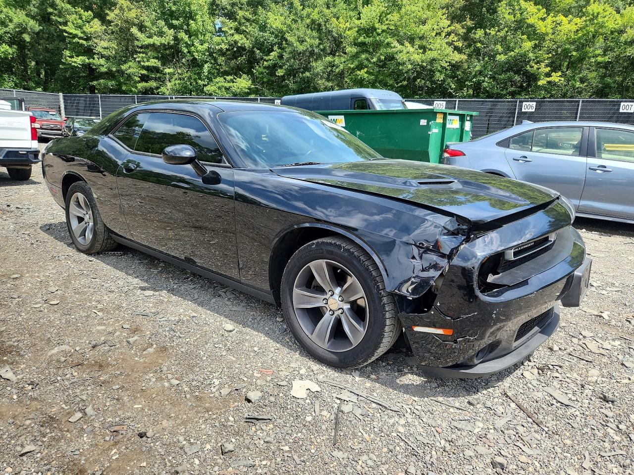 2015 Dodge Challenger Sxt Black vin: 2C3CDZAG1FH873444