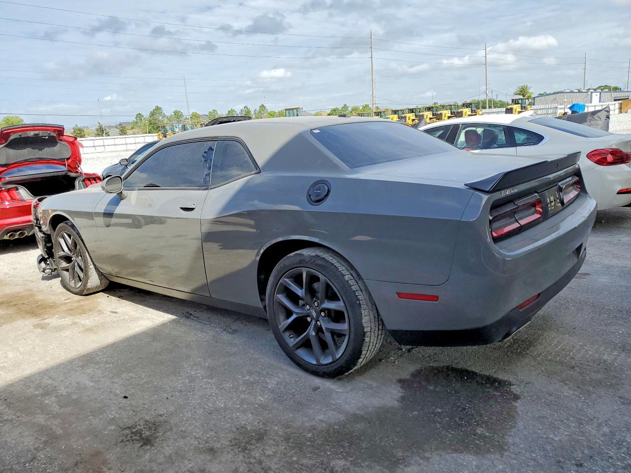 2023 Dodge Challenger Sxt Gray vin: 2C3CDZAG1PH600070